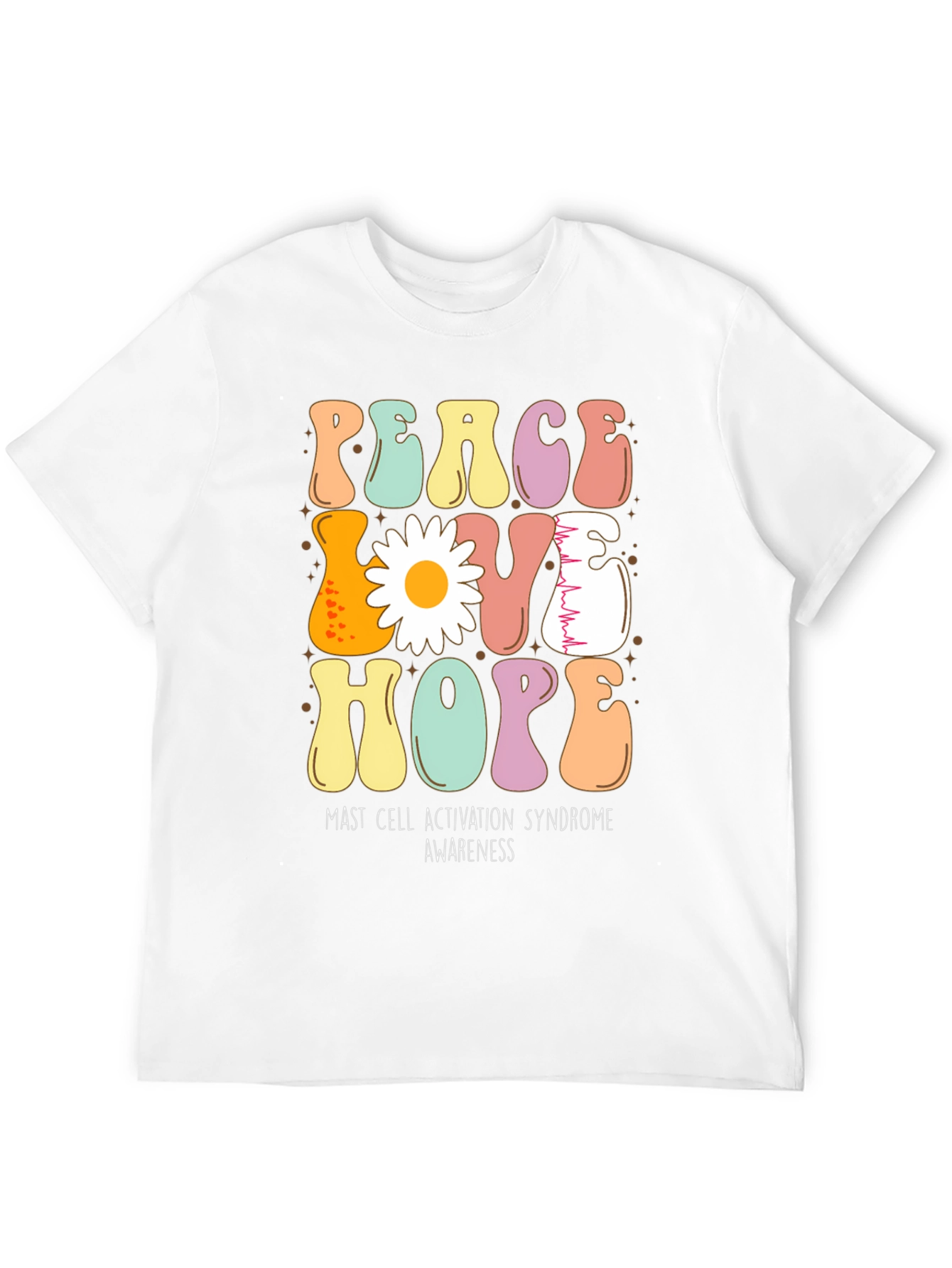 Peace Love Hope MCAS Awareness Tee