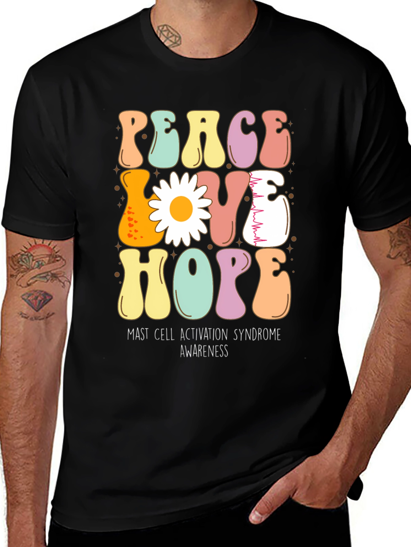 Peace Love Hope MCAS Awareness Tee