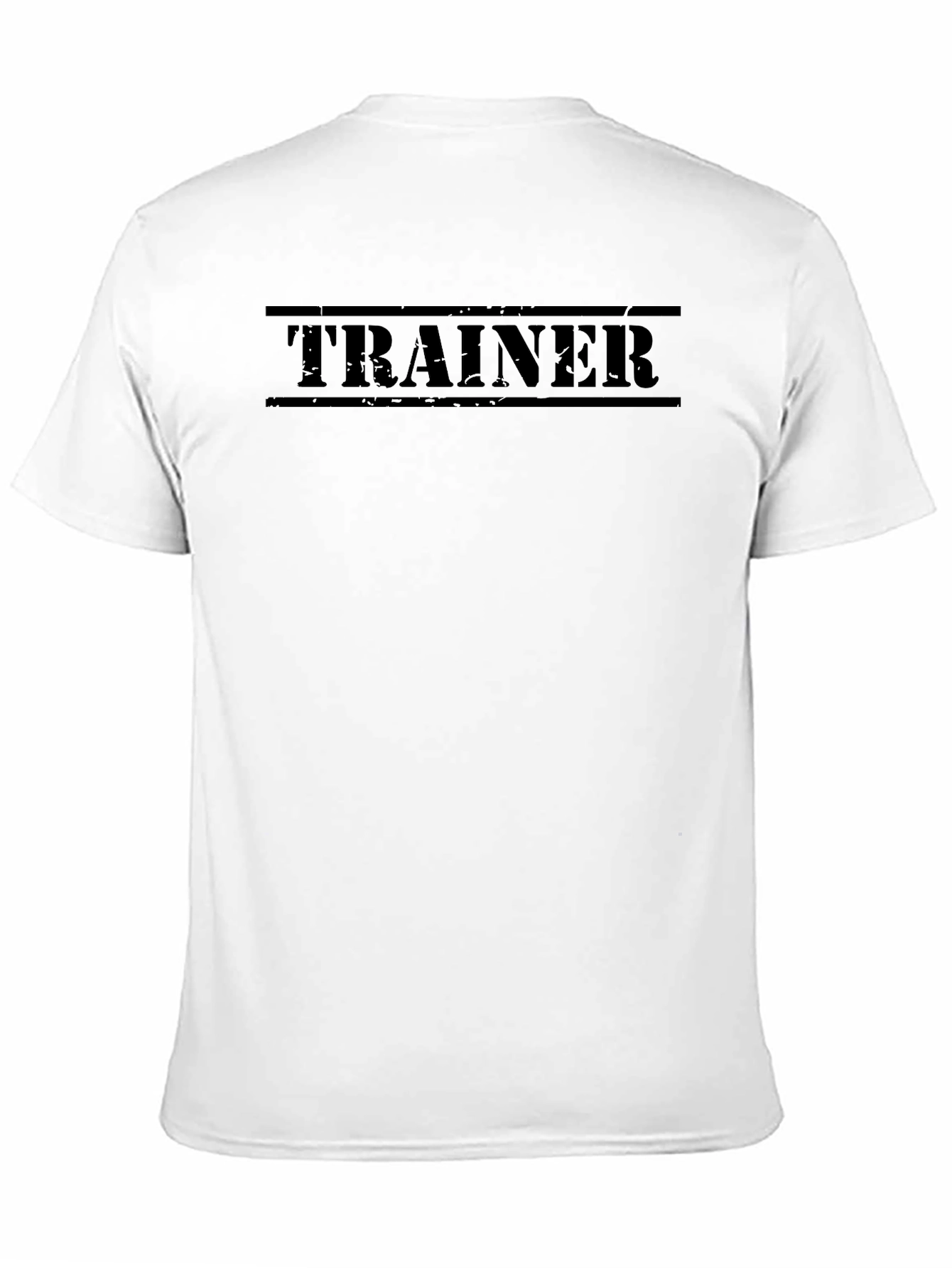 Trainer Graphic Tee - Black Gym Shirt