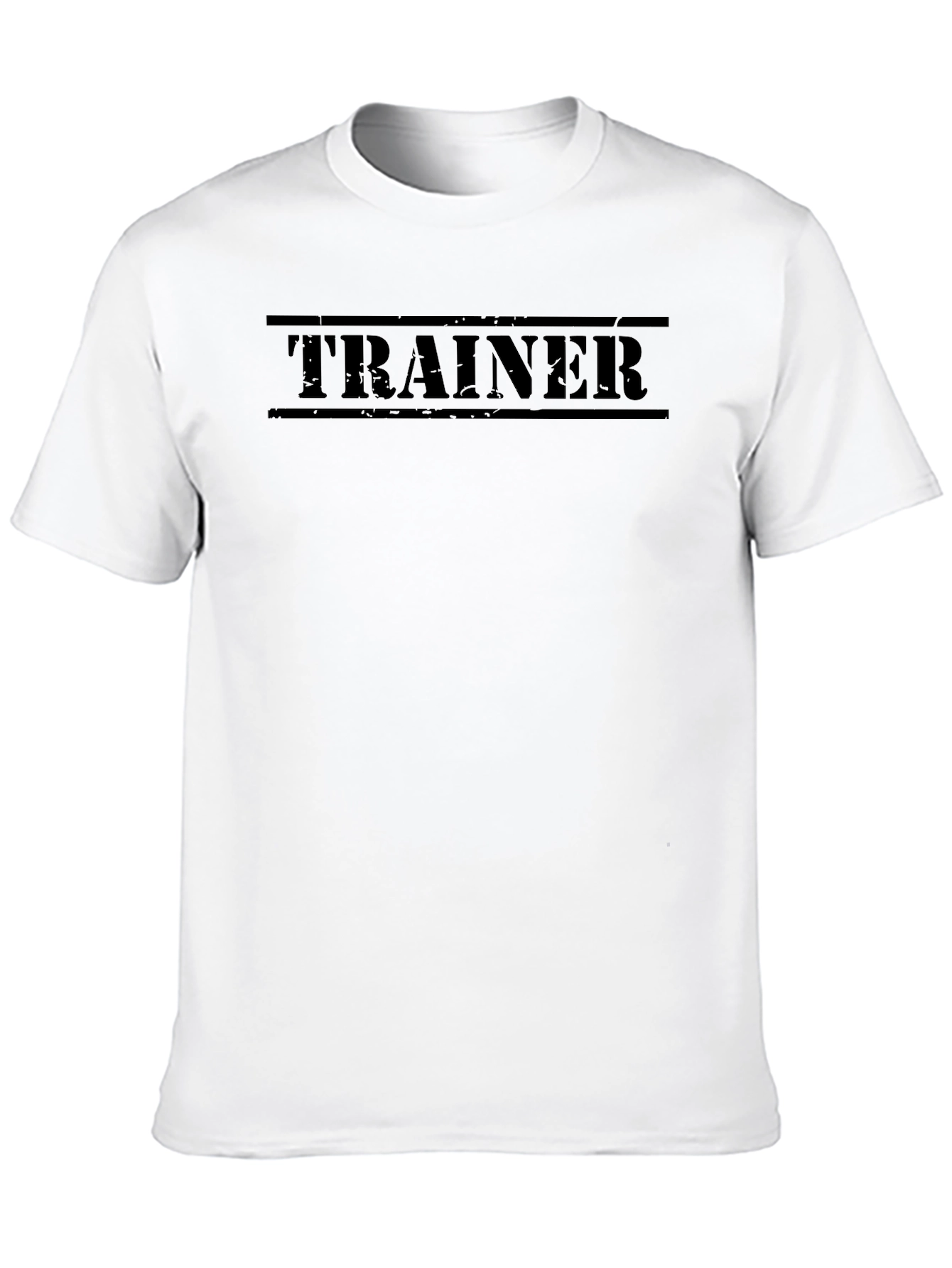 Trainer Graphic Tee - Black Gym Shirt
