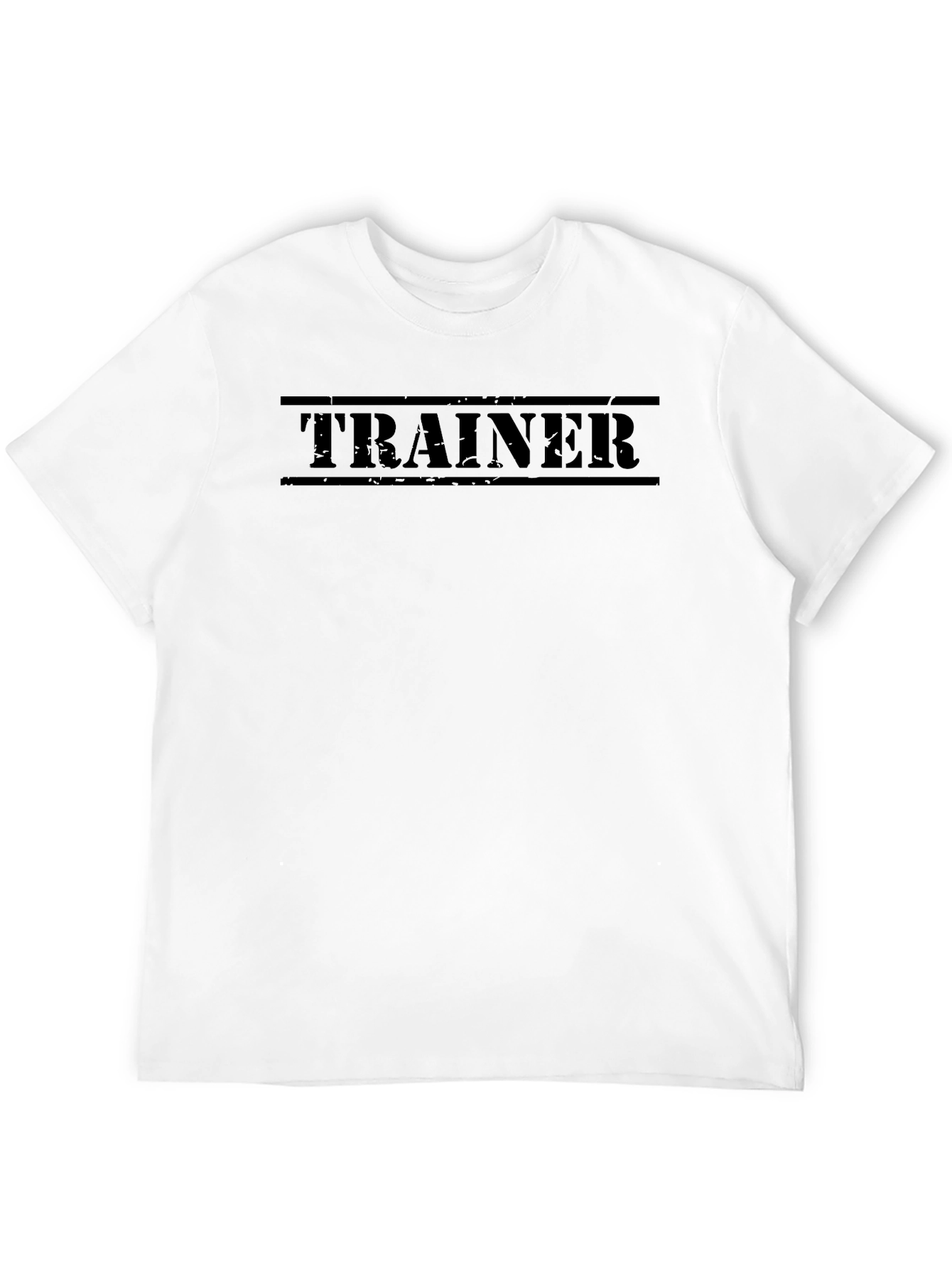 Trainer Graphic Tee - Black Gym Shirt