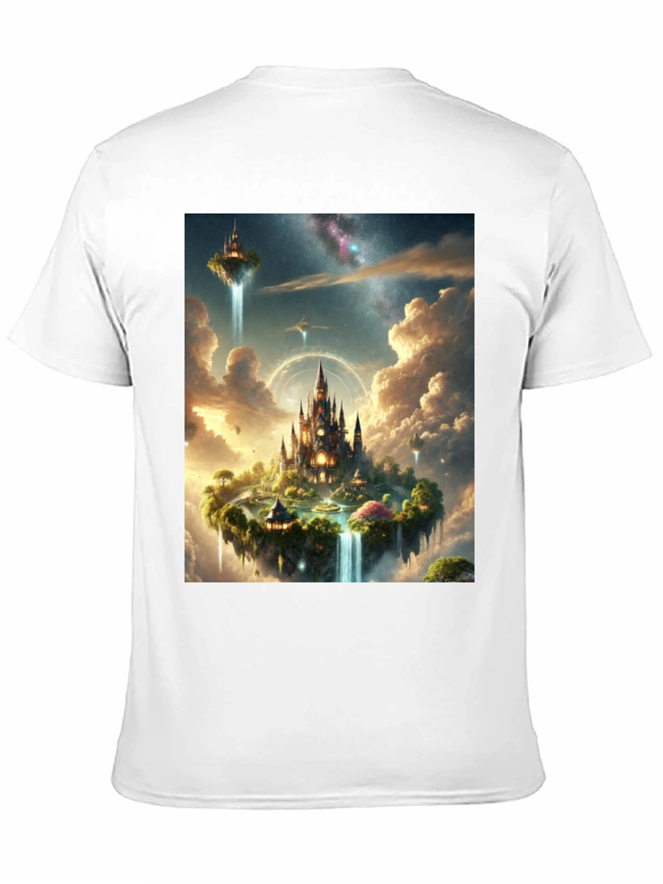 Fantasy Island Graphic Tee - Black Cotton Shirt