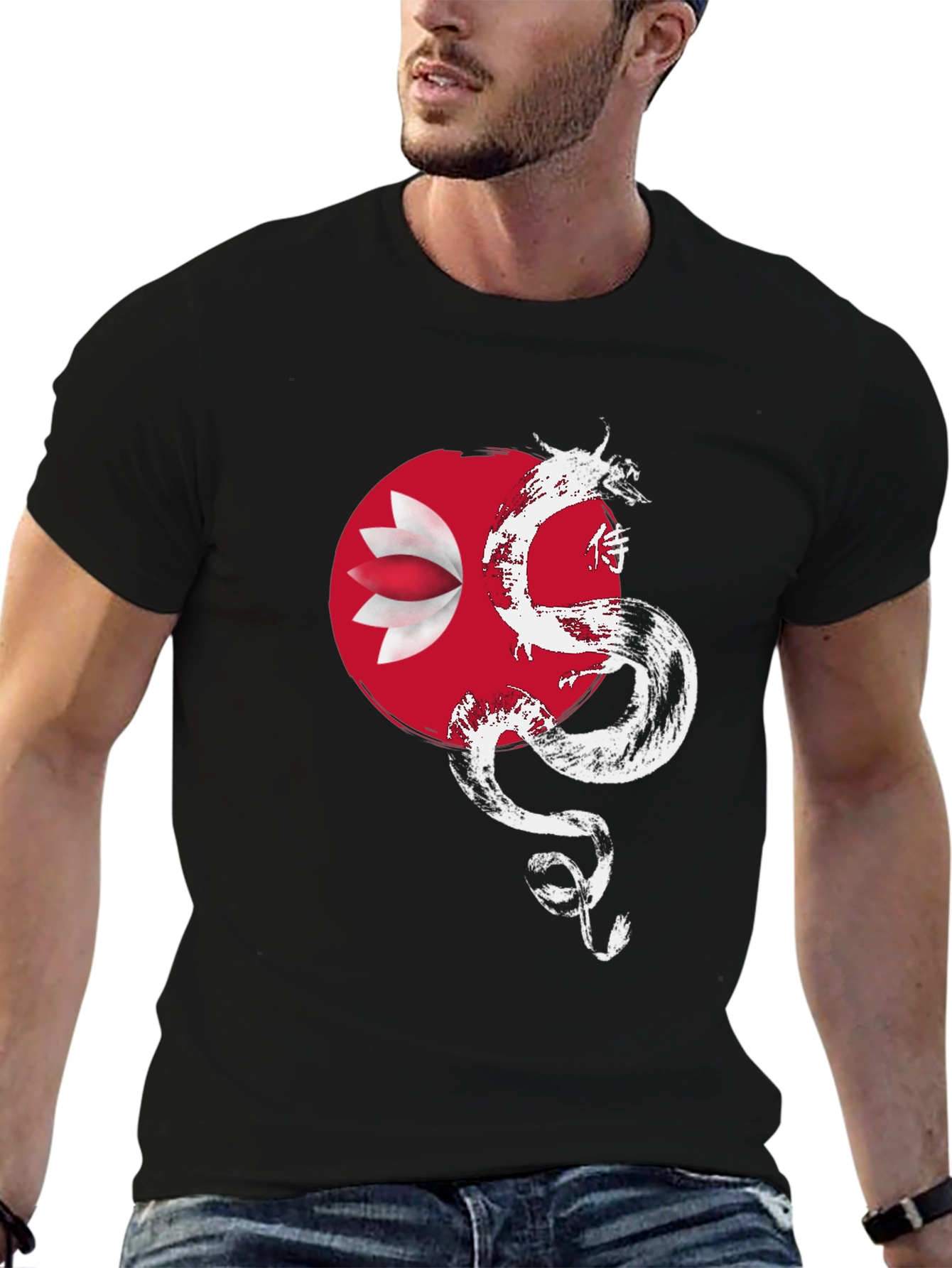 Dragon Bahrain Flag T-Shirt