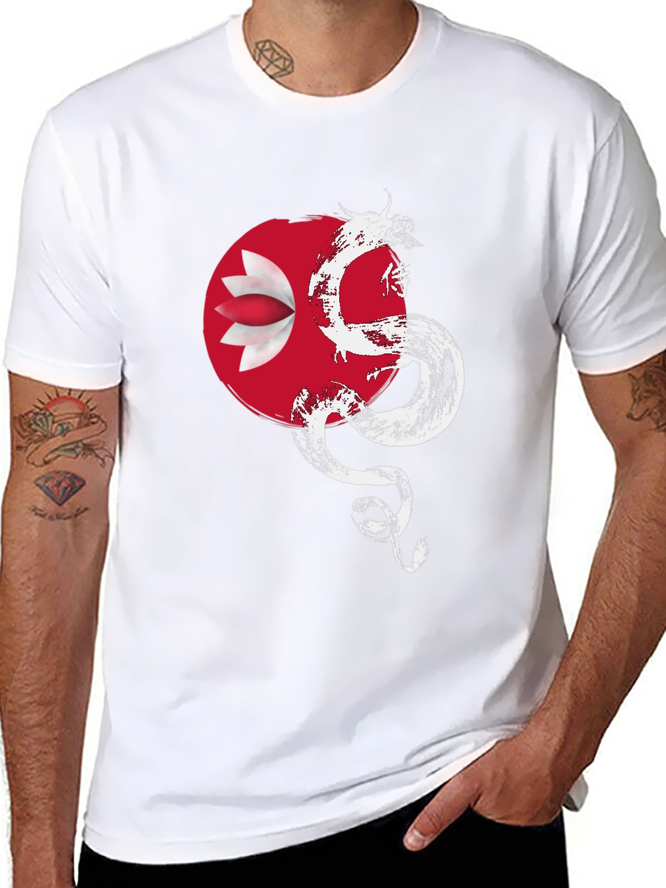 Dragon Bahrain Flag T-Shirt