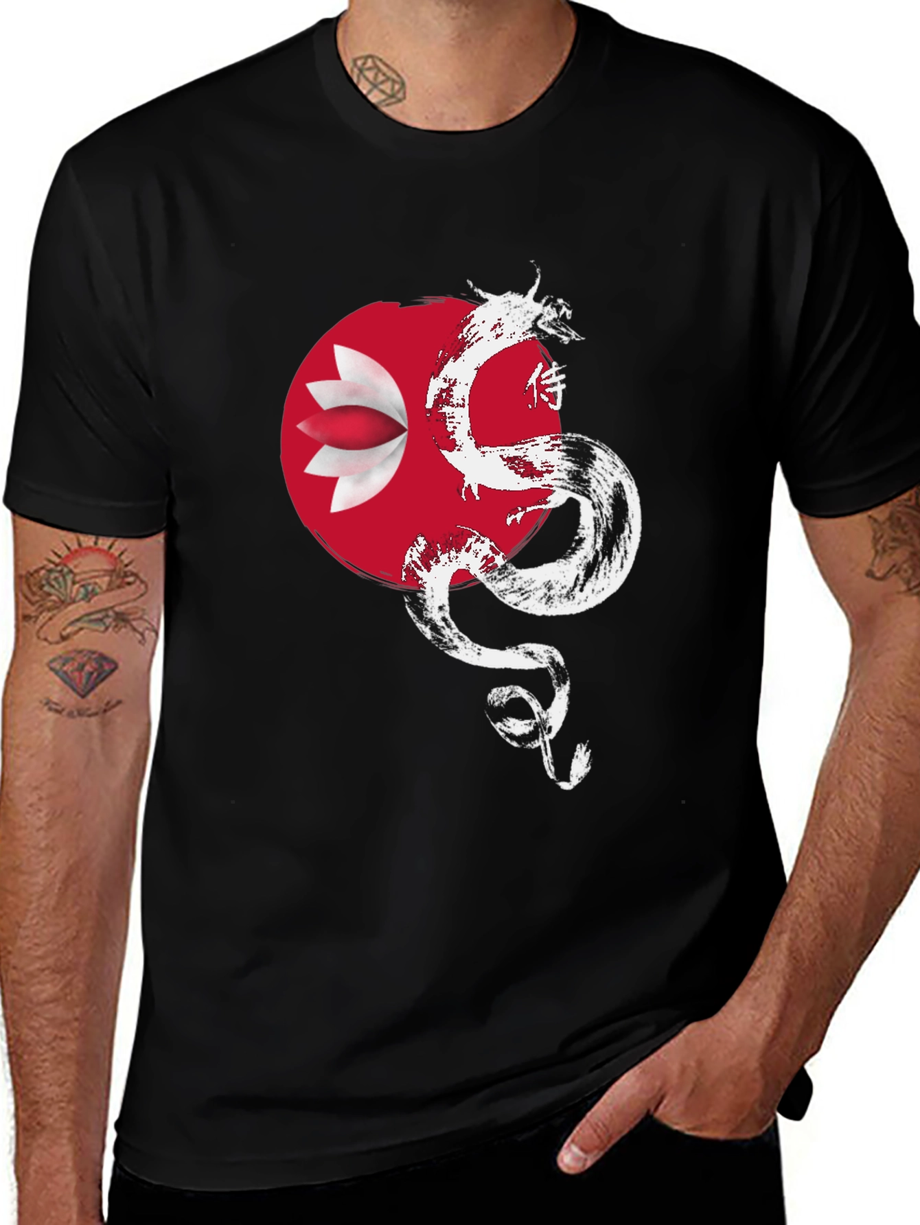 Dragon Bahrain Flag T-Shirt