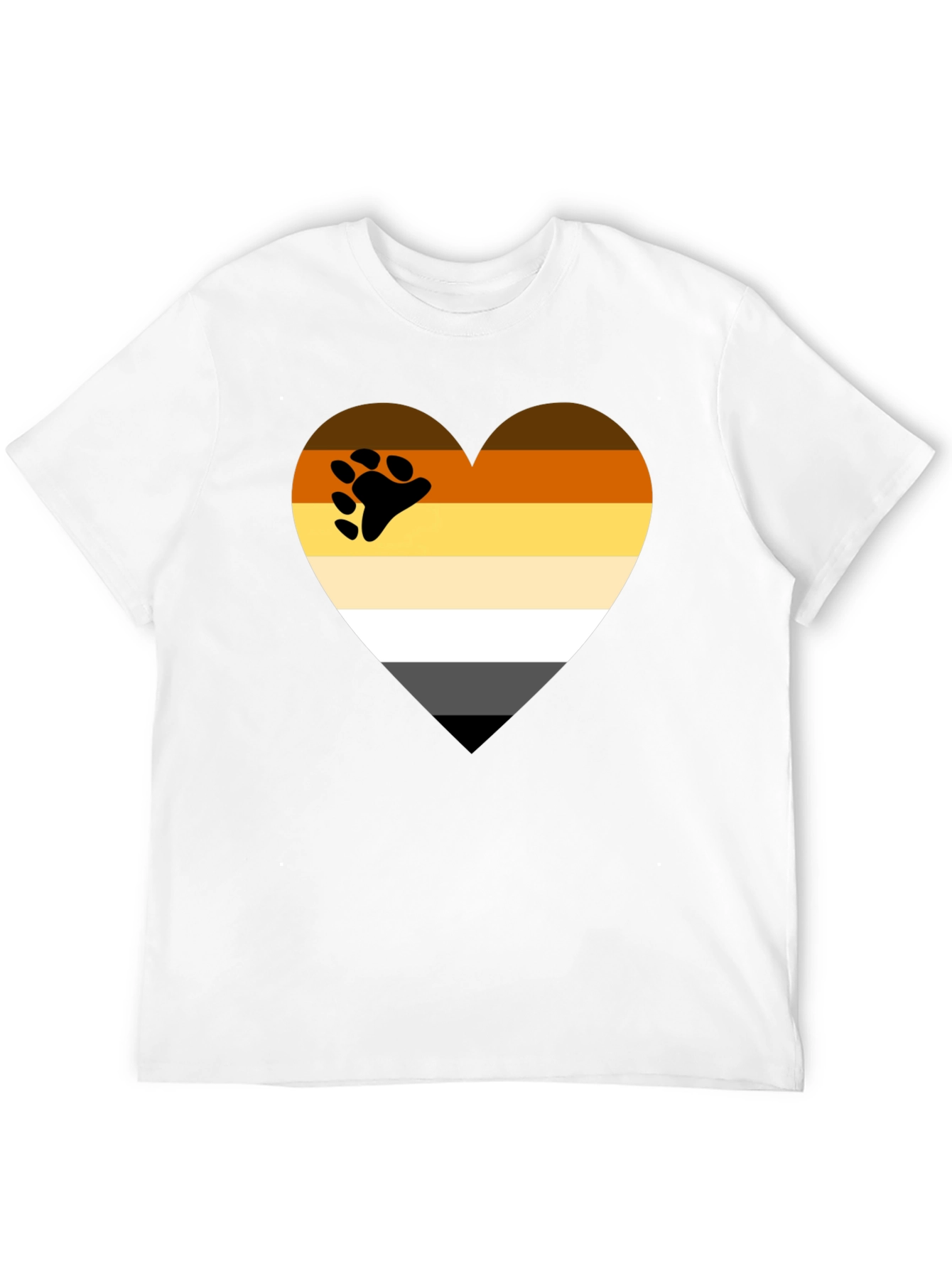 Bear Pride Heart T-Shirt