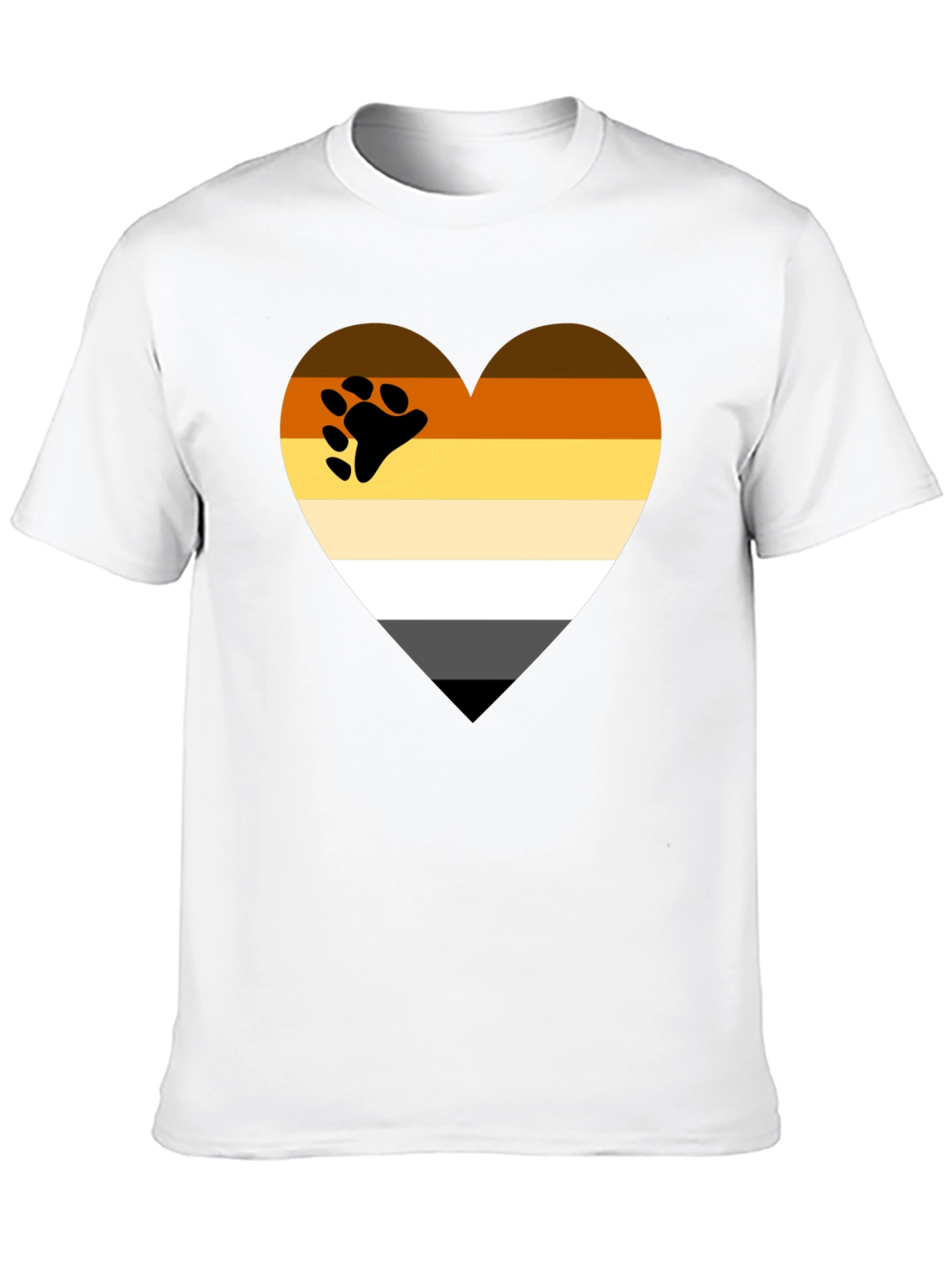 Bear Pride Heart T-Shirt
