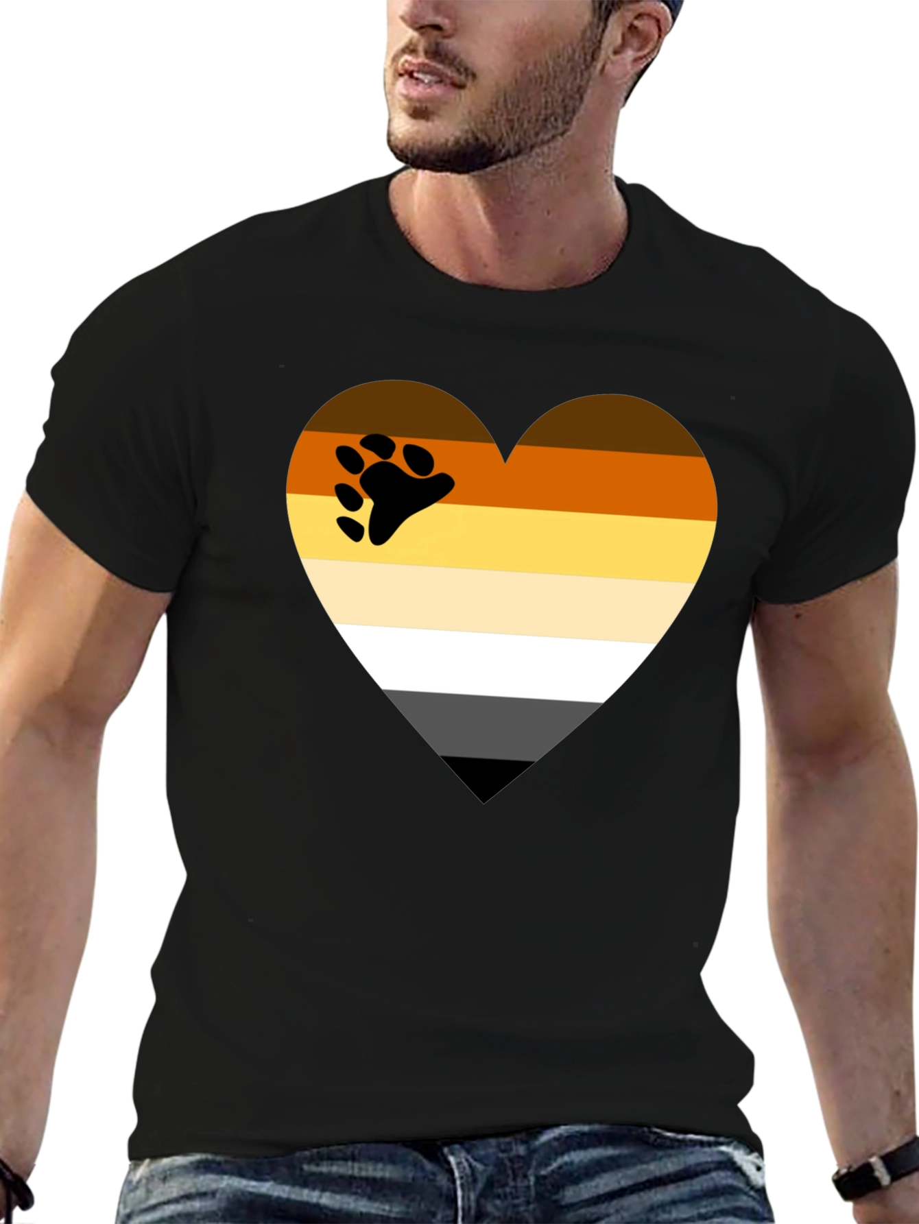 Bear Pride Heart T-Shirt