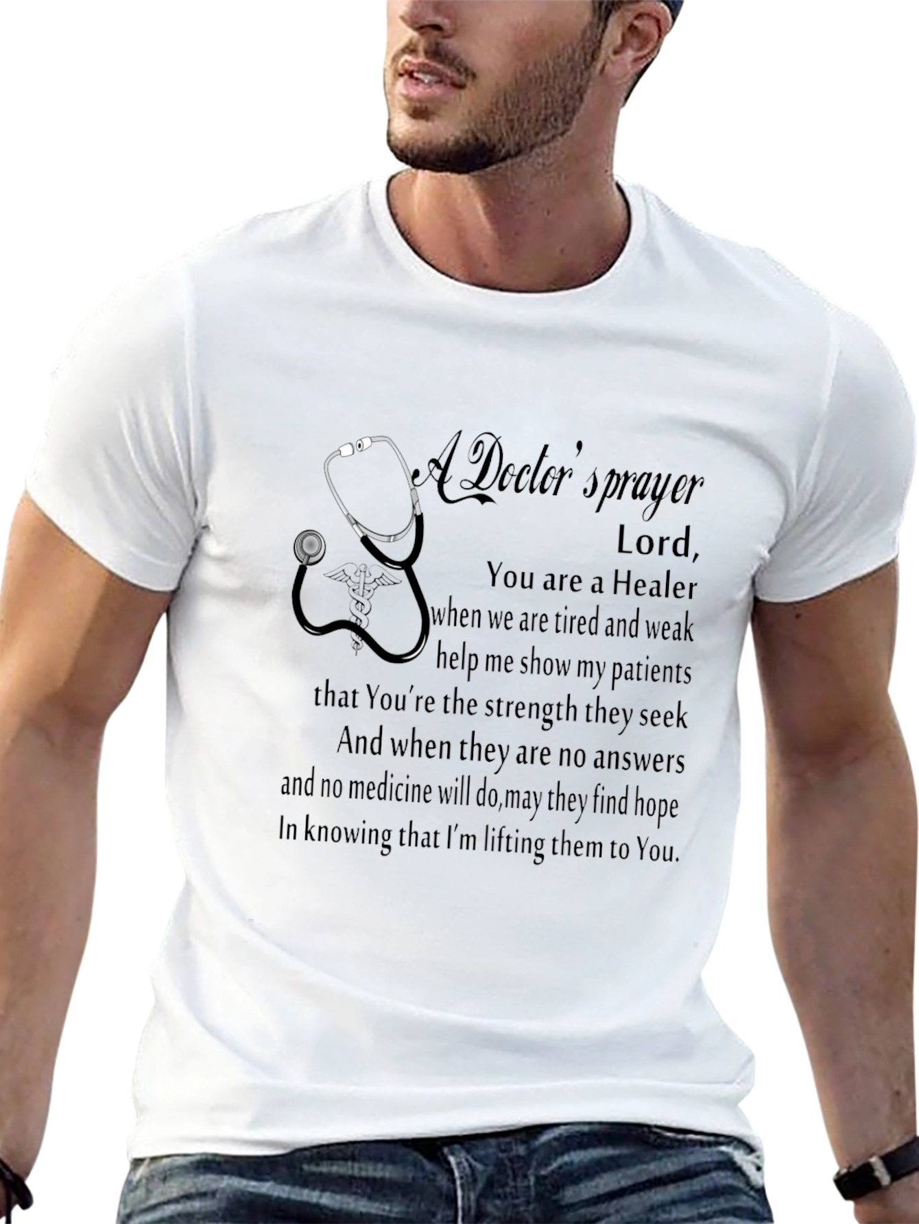 Doctors Prayer Graphic T-Shirt
