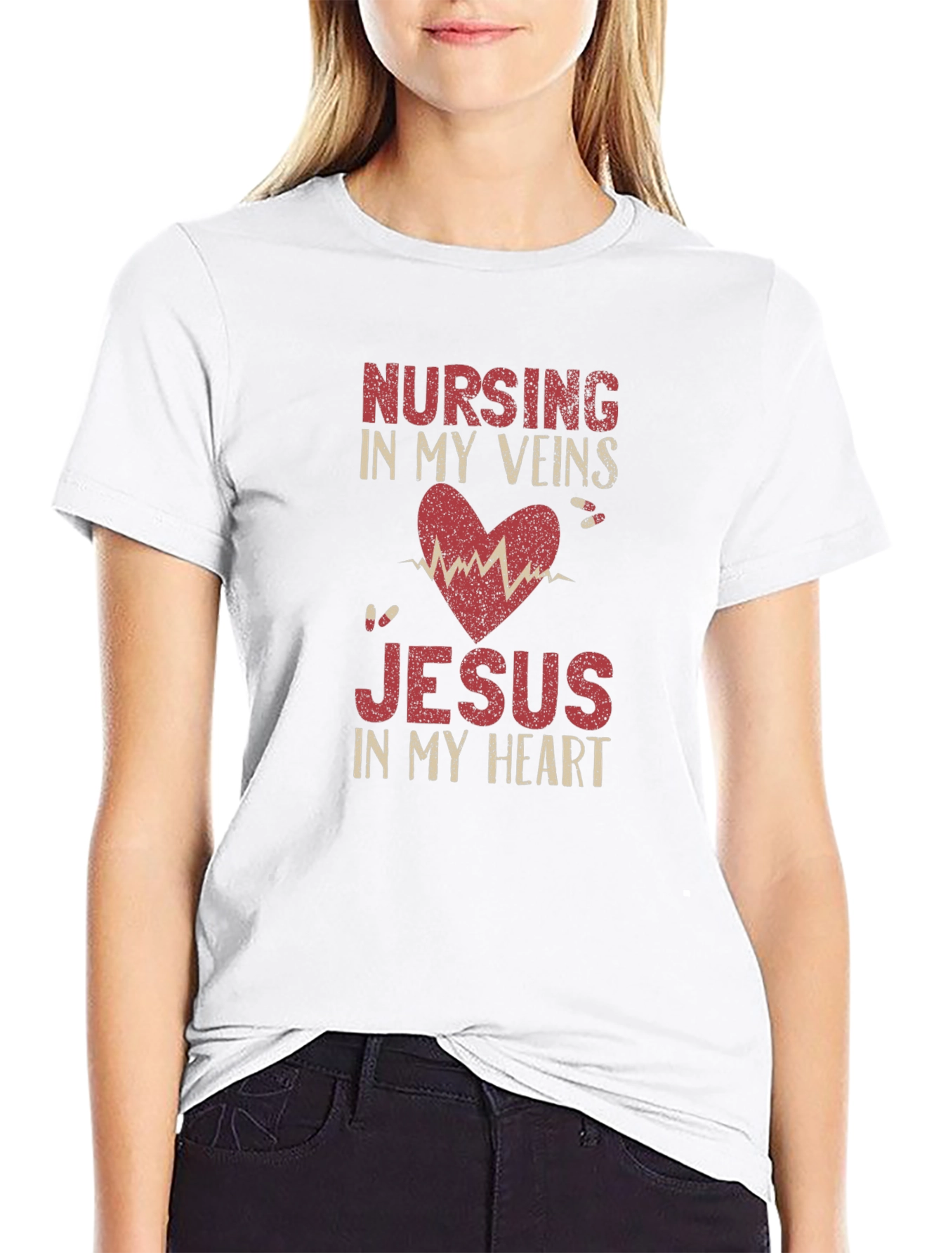 Nursing in My Veins T-Shirt