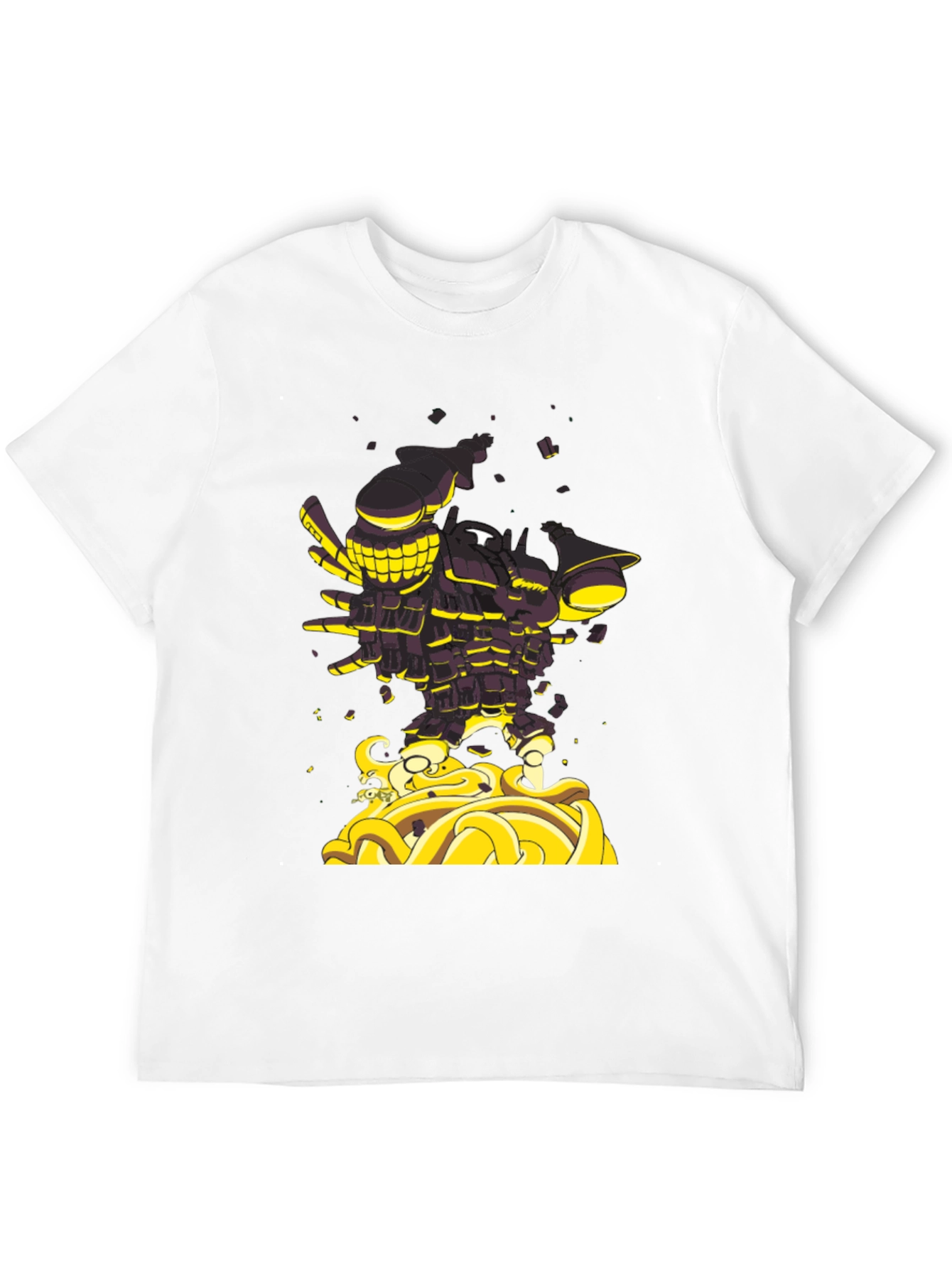 Unique Graphic Black T-Shirt