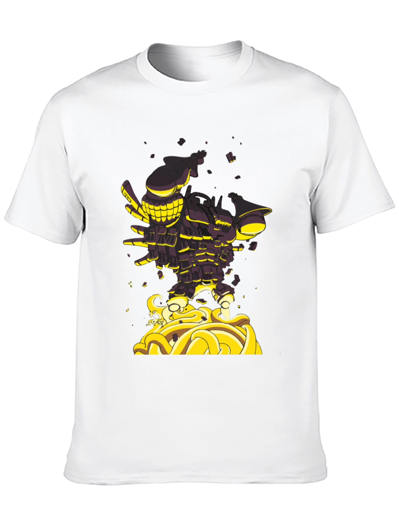 Unique Graphic Black T-Shirt