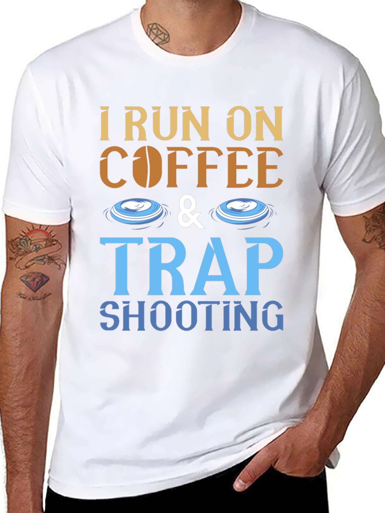 Coffee & Trap Shooting T-Shirt