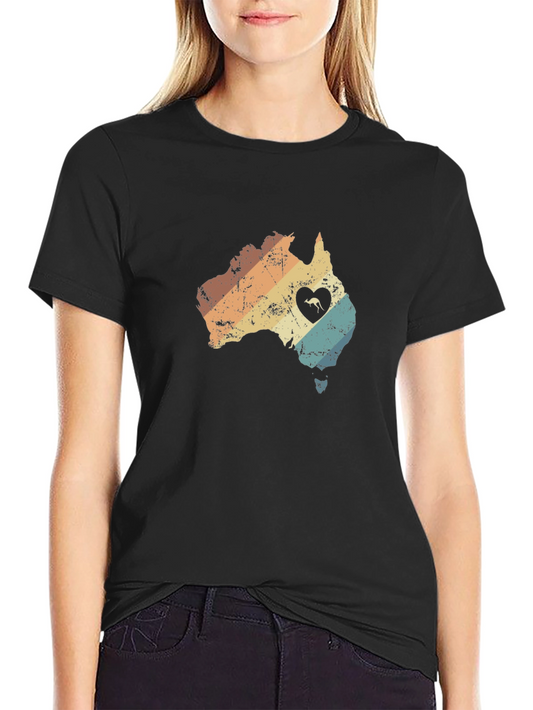 Australia Kangaroo Graphic Tee