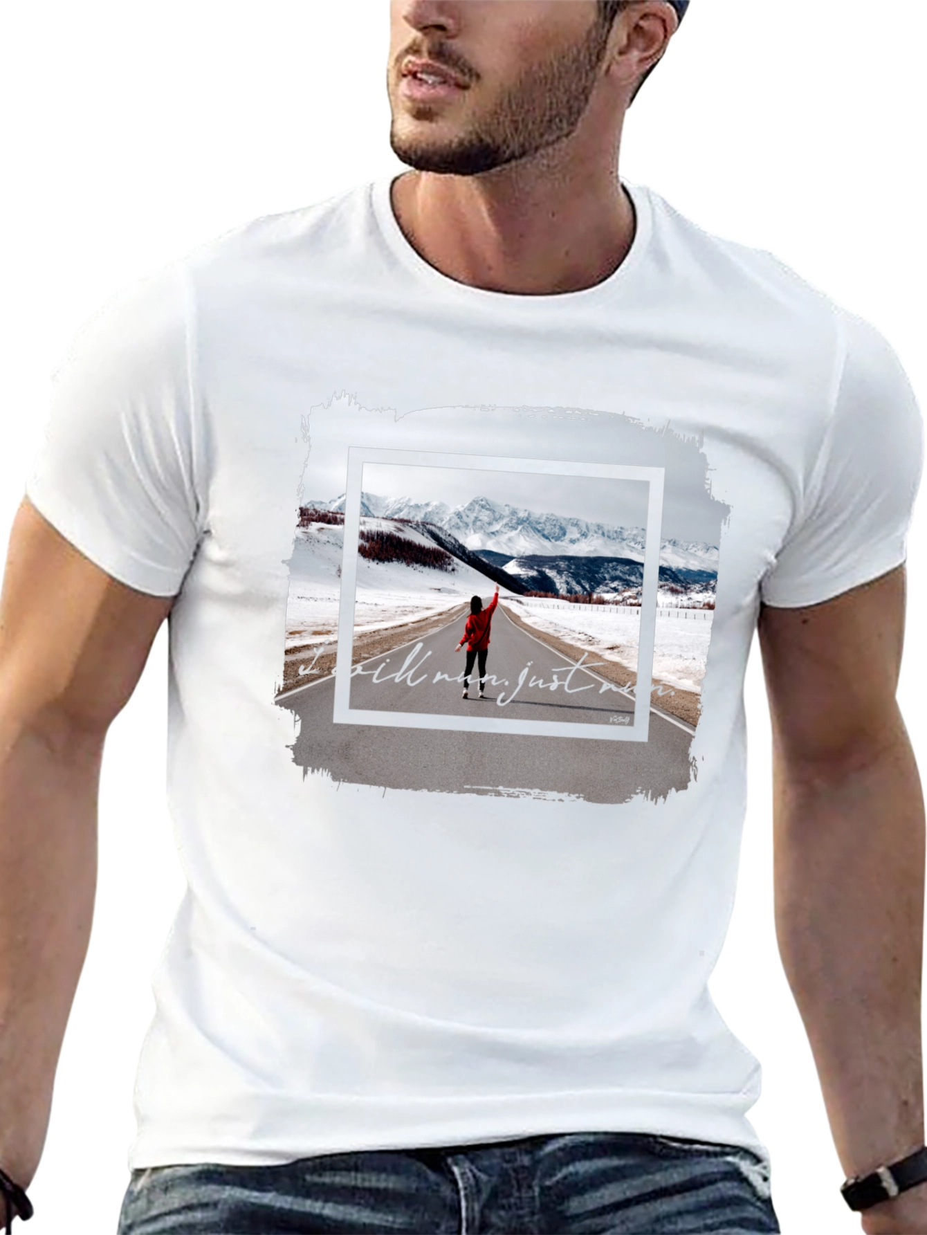 Motivational Landscape Graphic Tee
