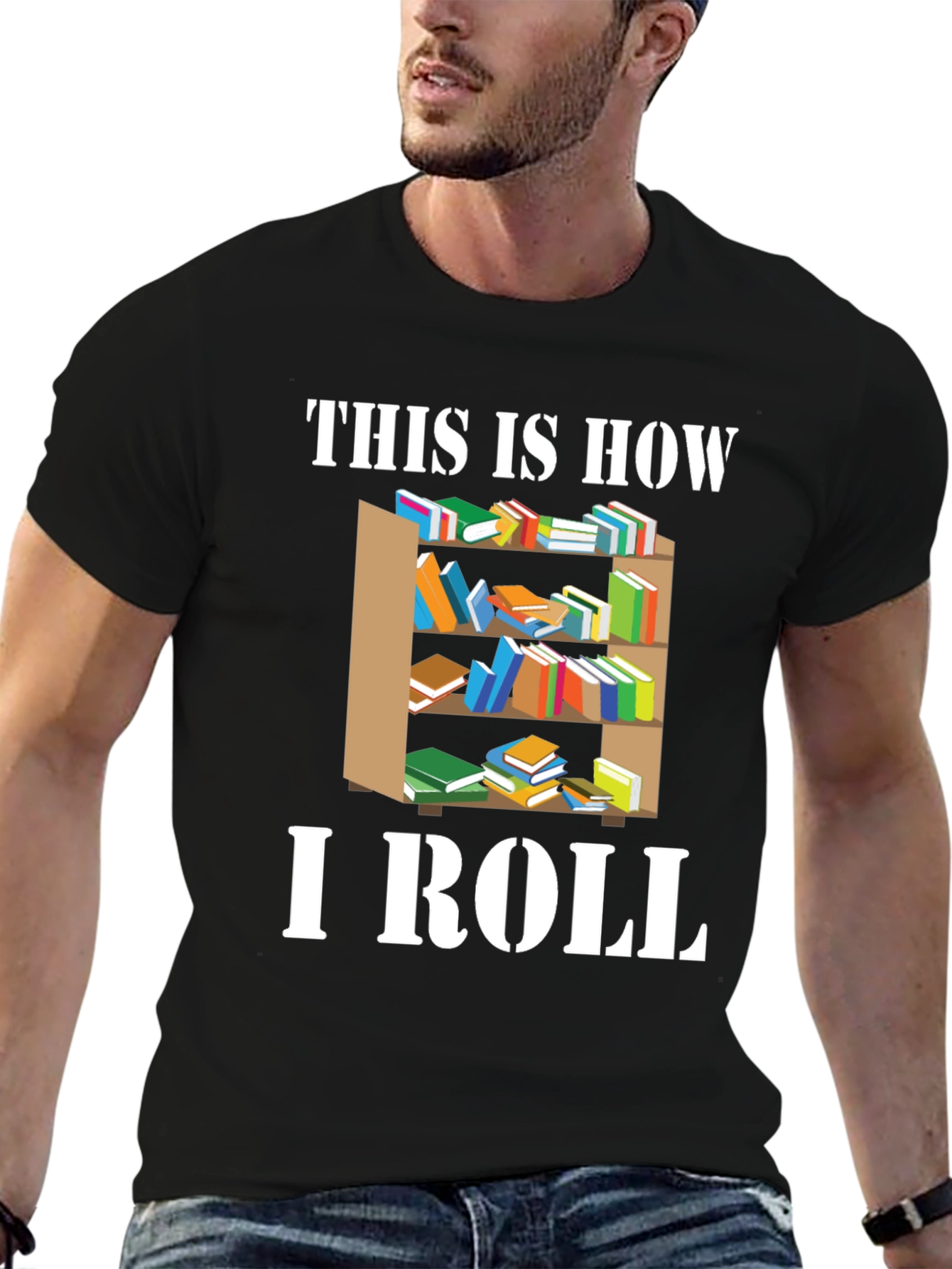 Bookworm This Is How I Roll T-Shirt