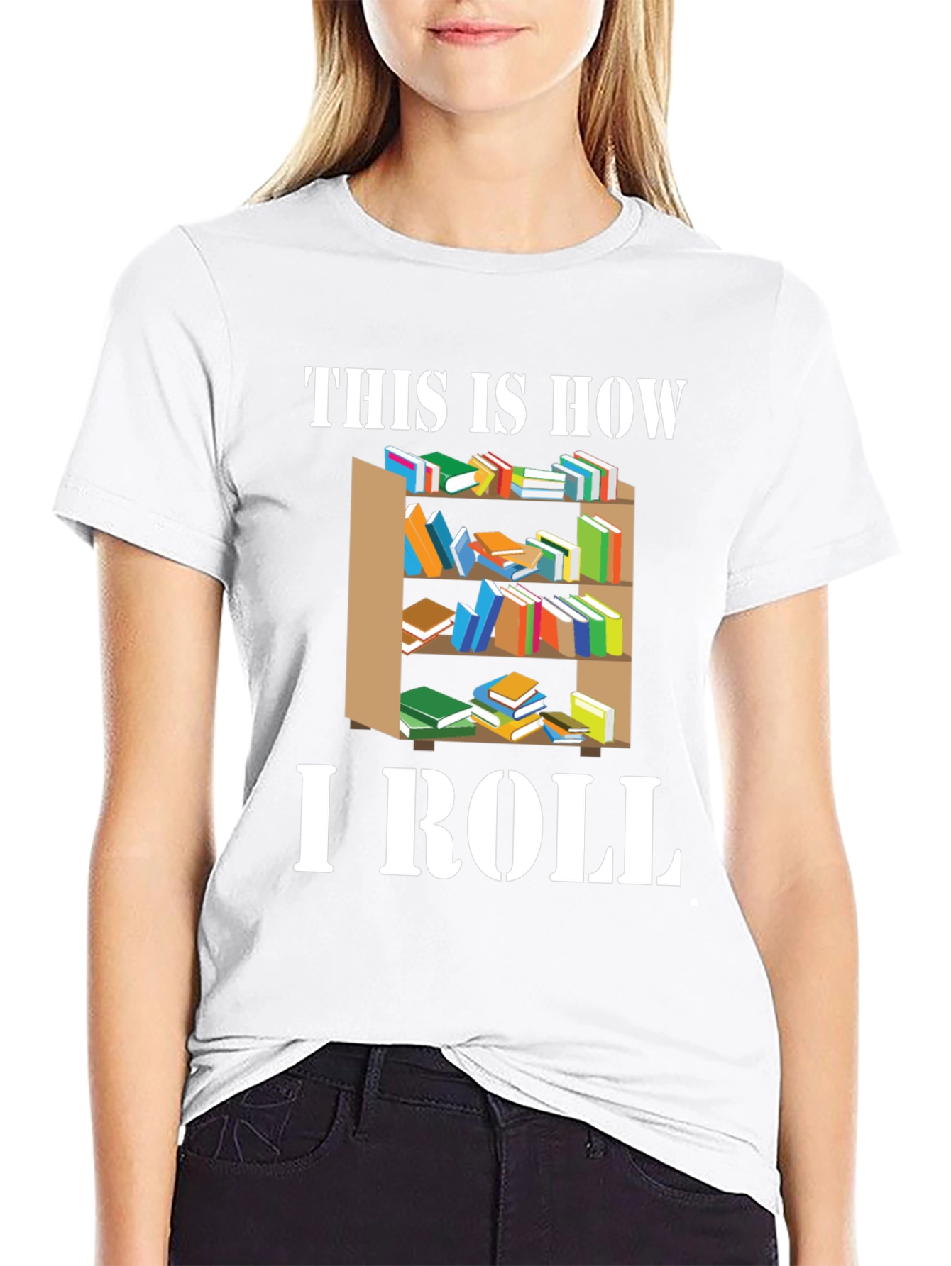 Bookworm This Is How I Roll T-Shirt