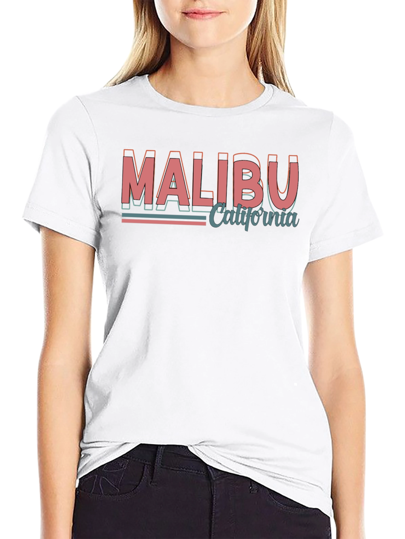 Malibu California Graphic Tee