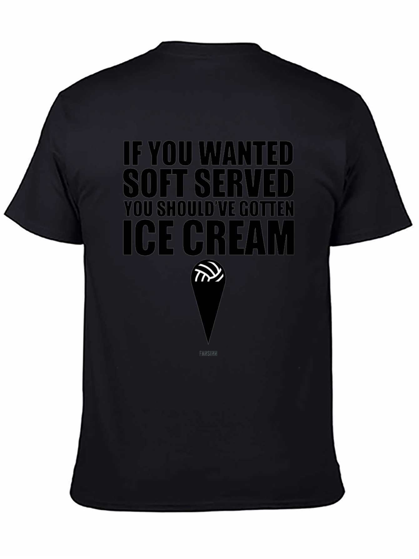 Funny Volleyball Ice Cream T-Shirt