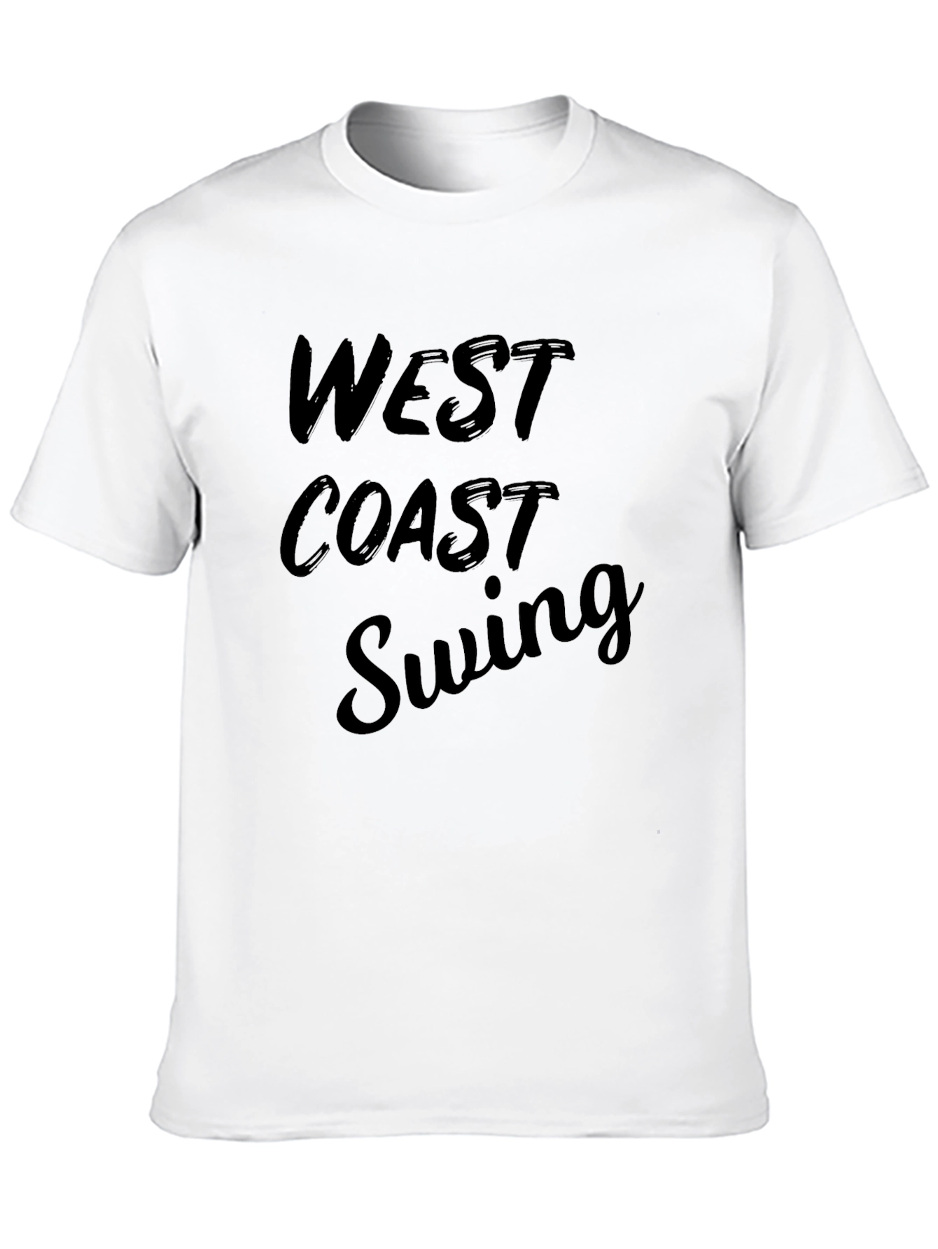 West Coast Swing Black T-Shirt