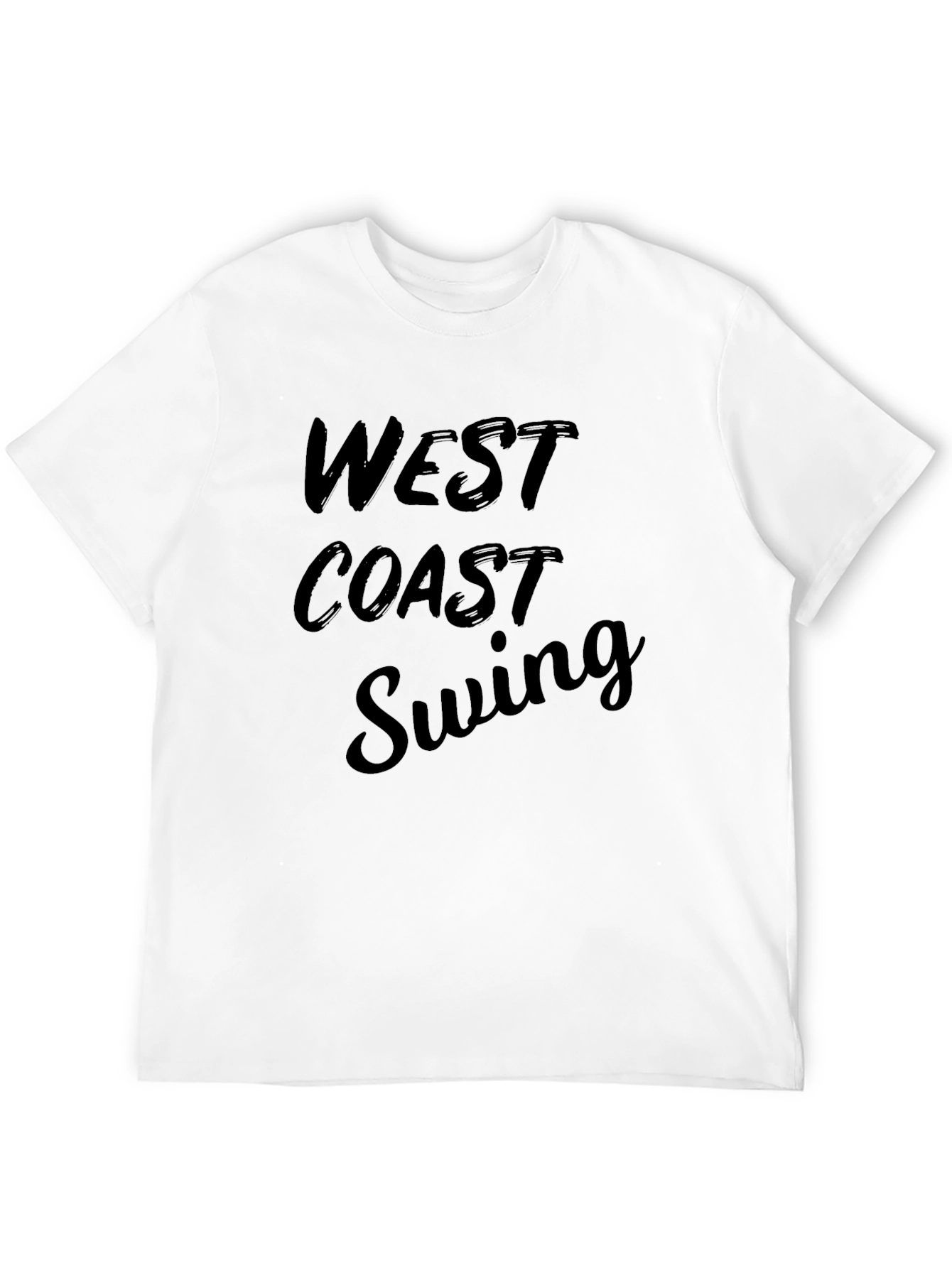 West Coast Swing Black T-Shirt
