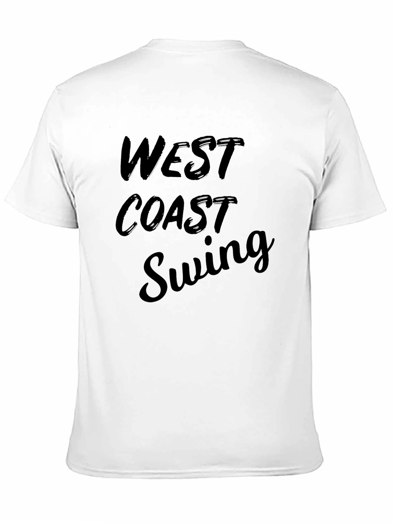 West Coast Swing Black T-Shirt