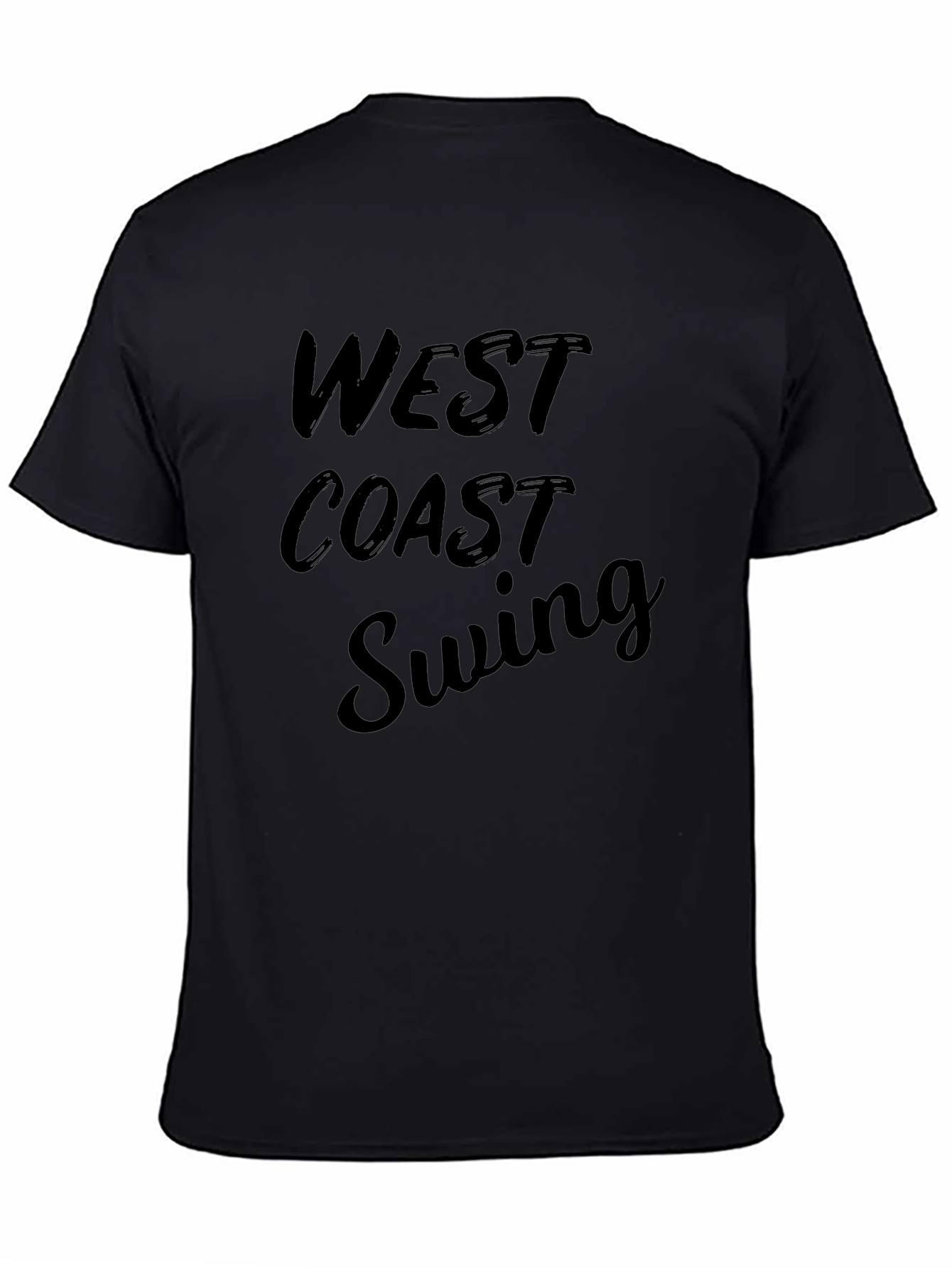 West Coast Swing Black T-Shirt