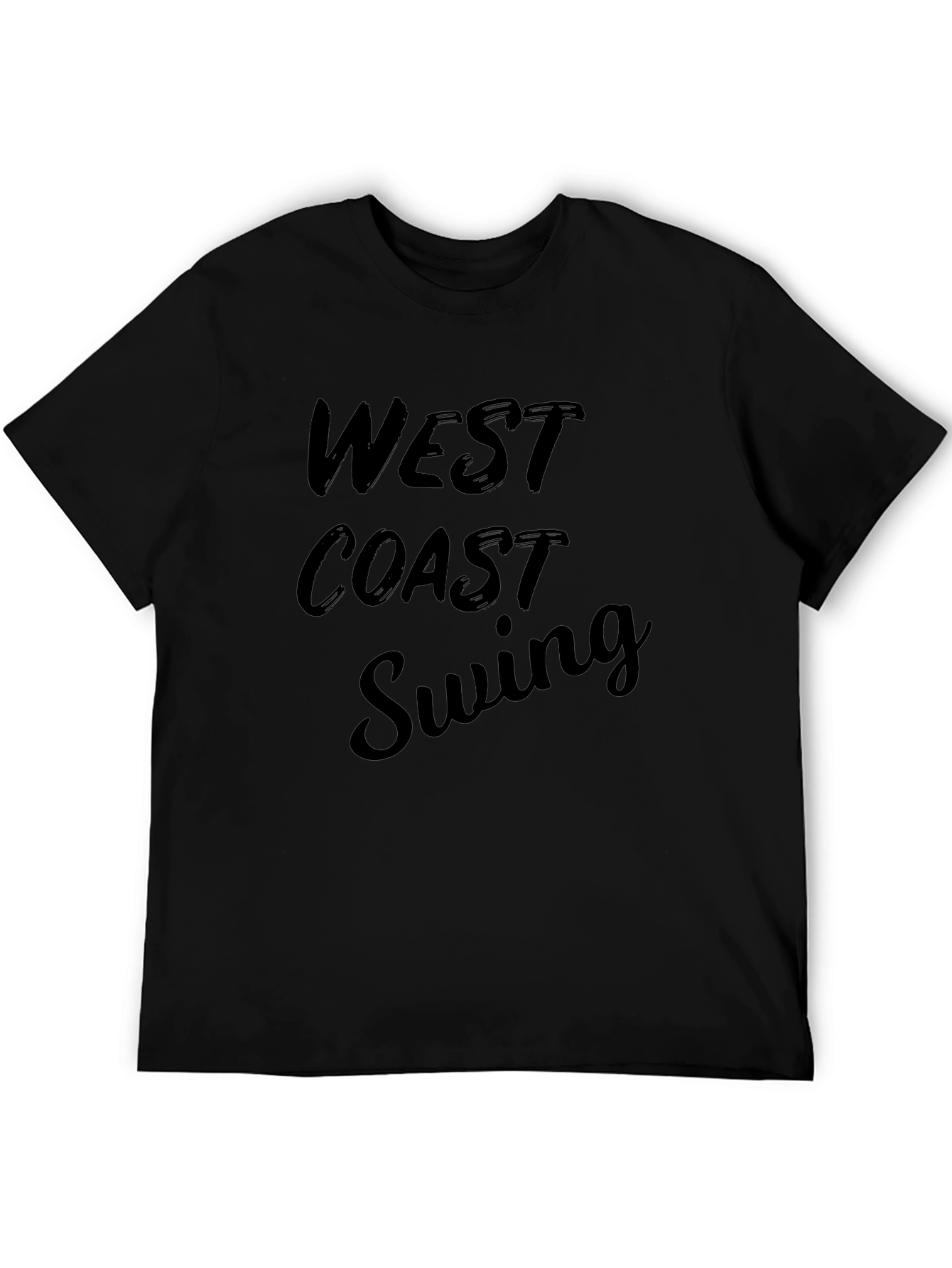 West Coast Swing Black T-Shirt