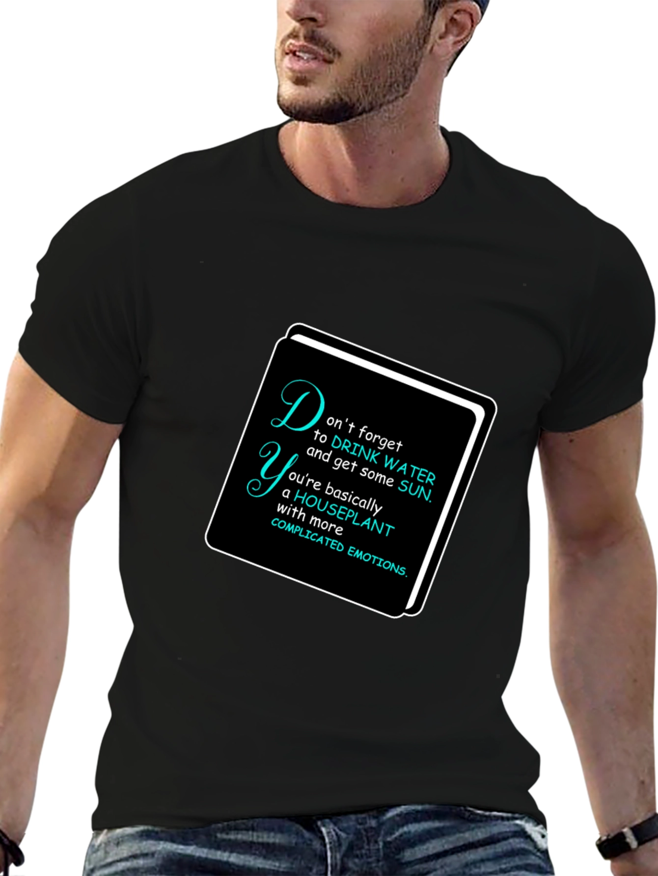 Houseplant with Complicated Emotions Graphic Tee