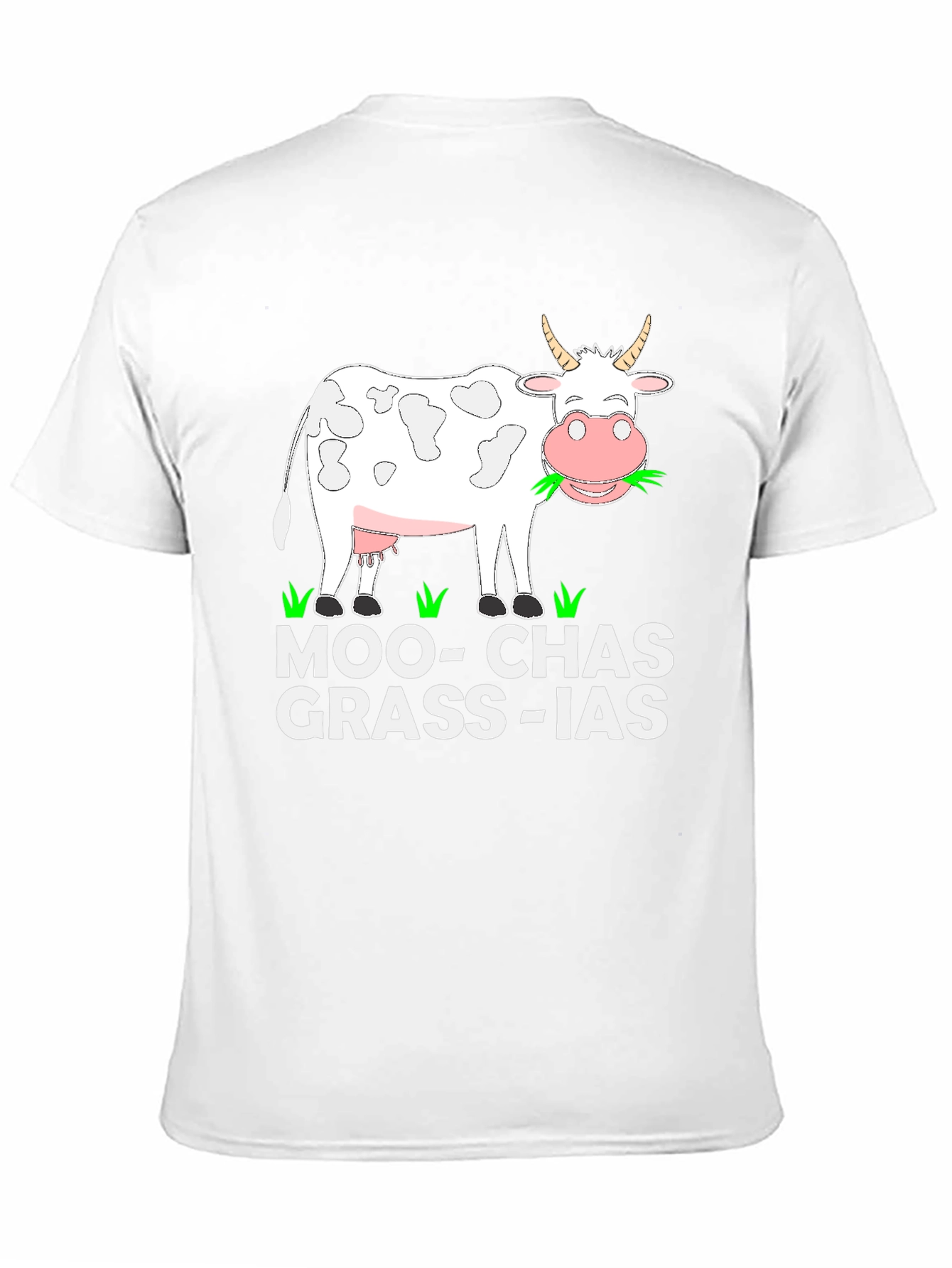 Moo-Chas Grass-ias Graphic T-Shirt