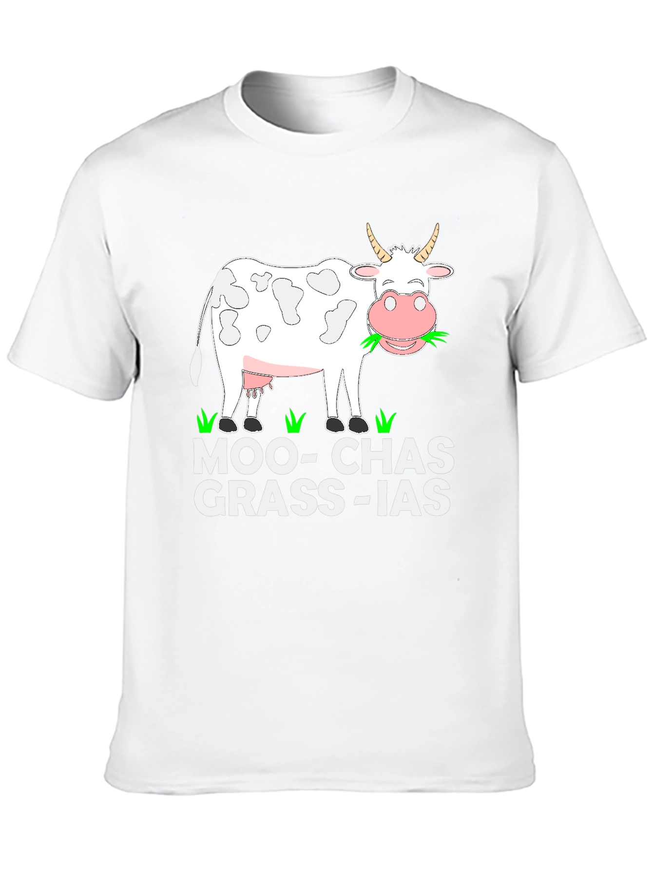 Moo-Chas Grass-ias Graphic T-Shirt