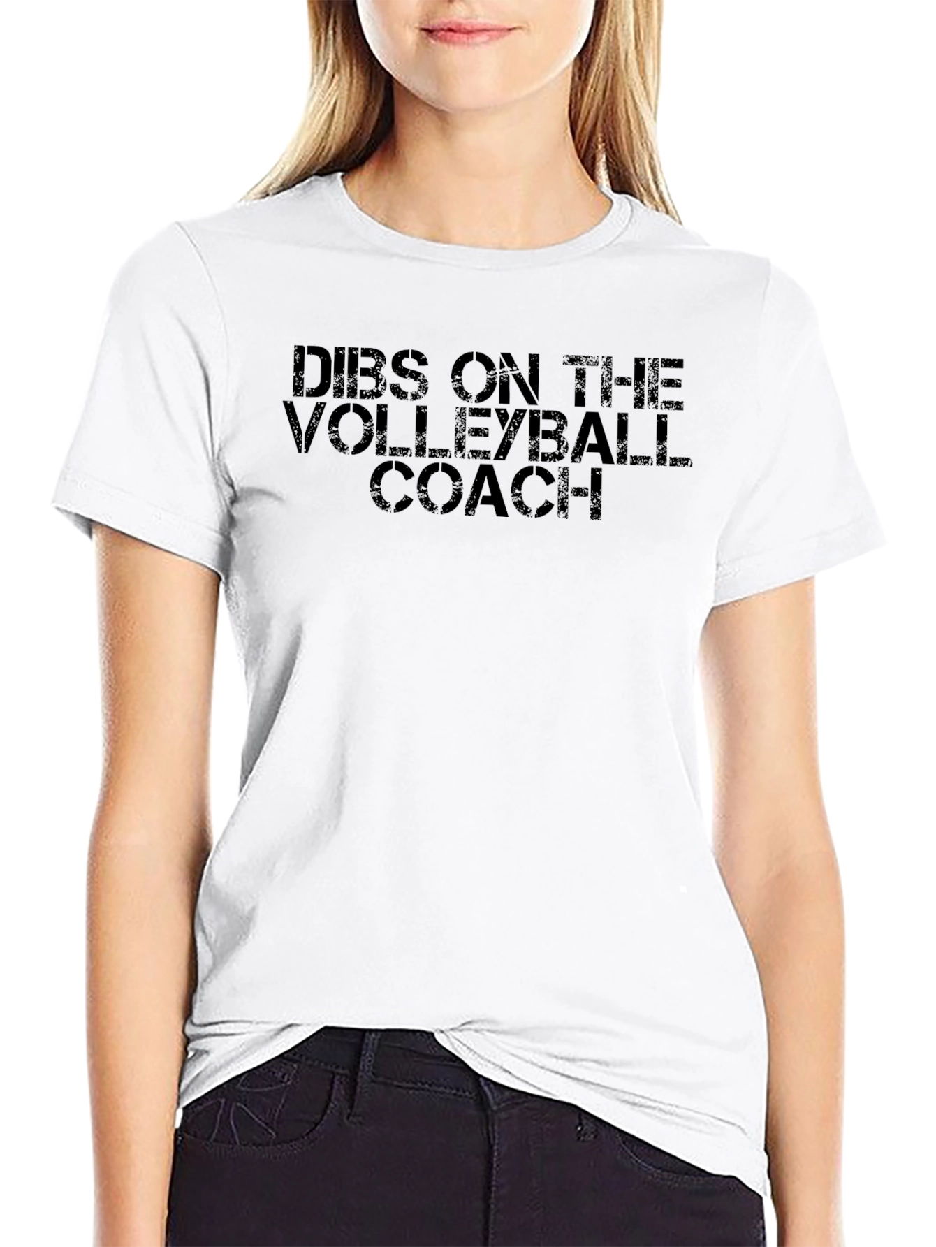 Dibs on the Volleyball Coach T-Shirt