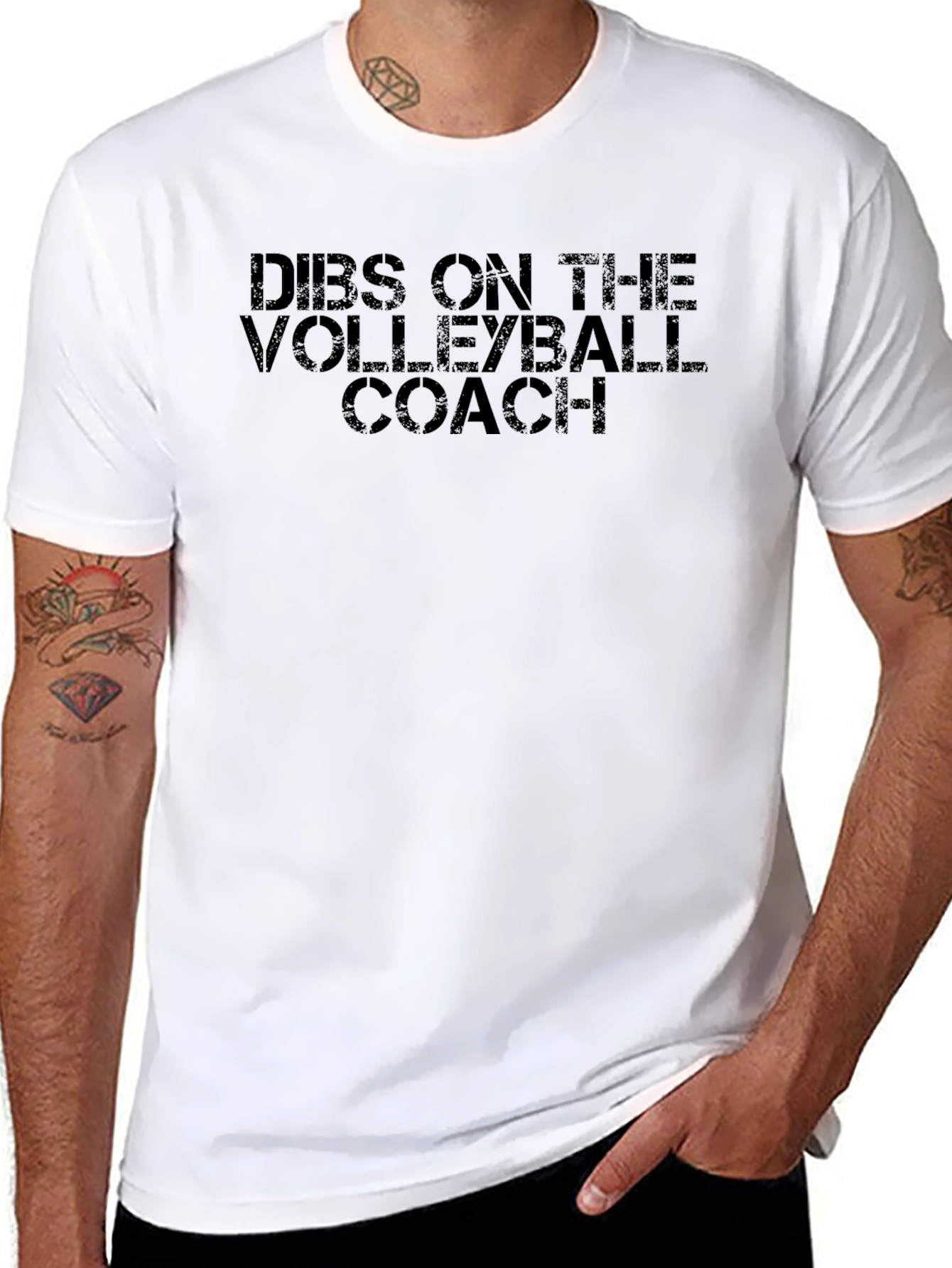 Dibs on the Volleyball Coach T-Shirt