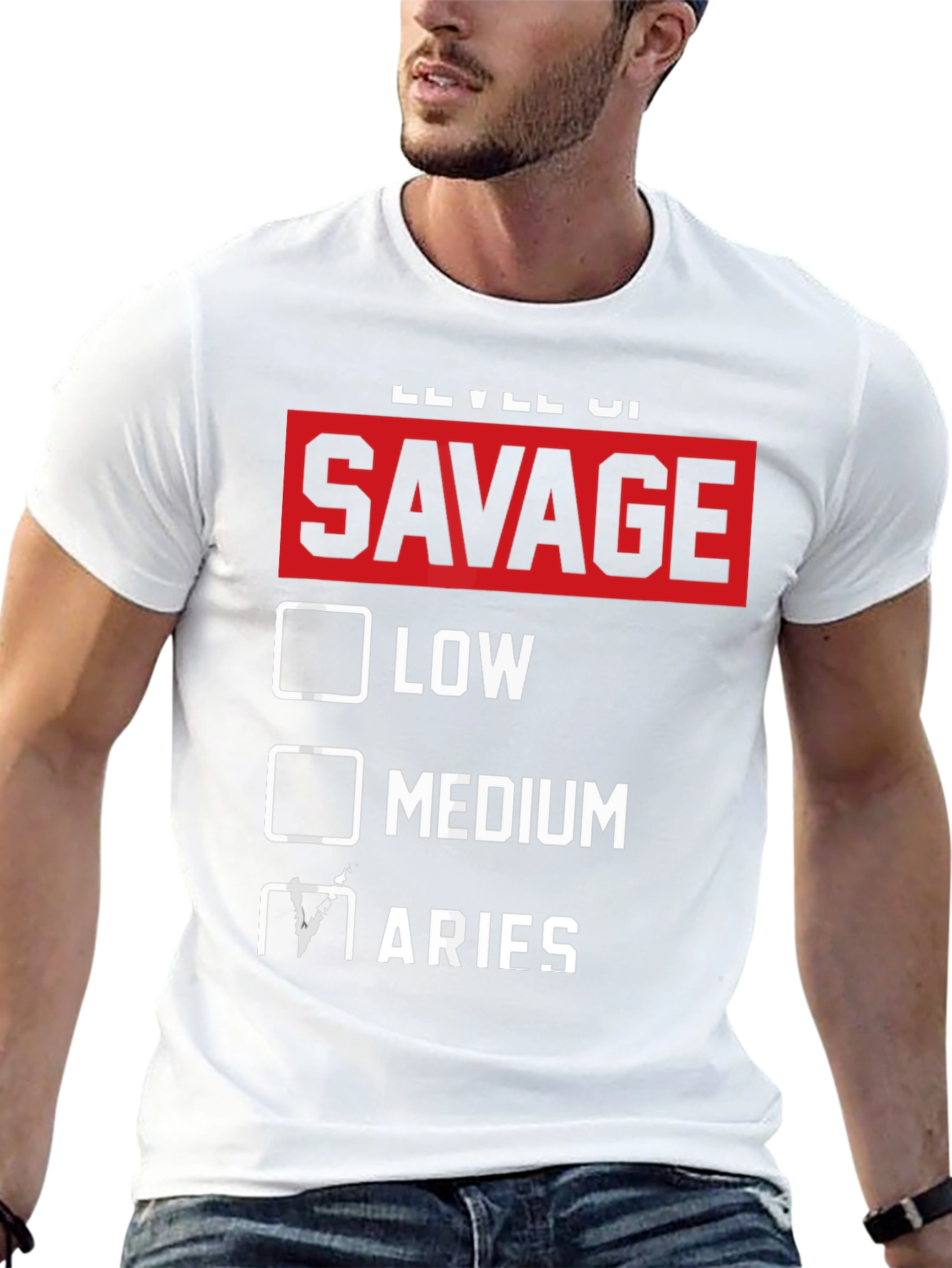 Savage Aries Zodiac T-Shirt