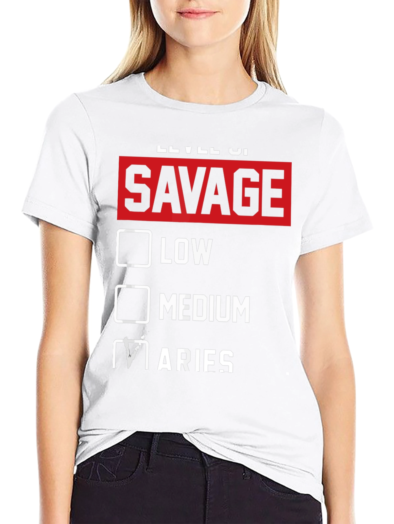 Savage Aries Zodiac T-Shirt