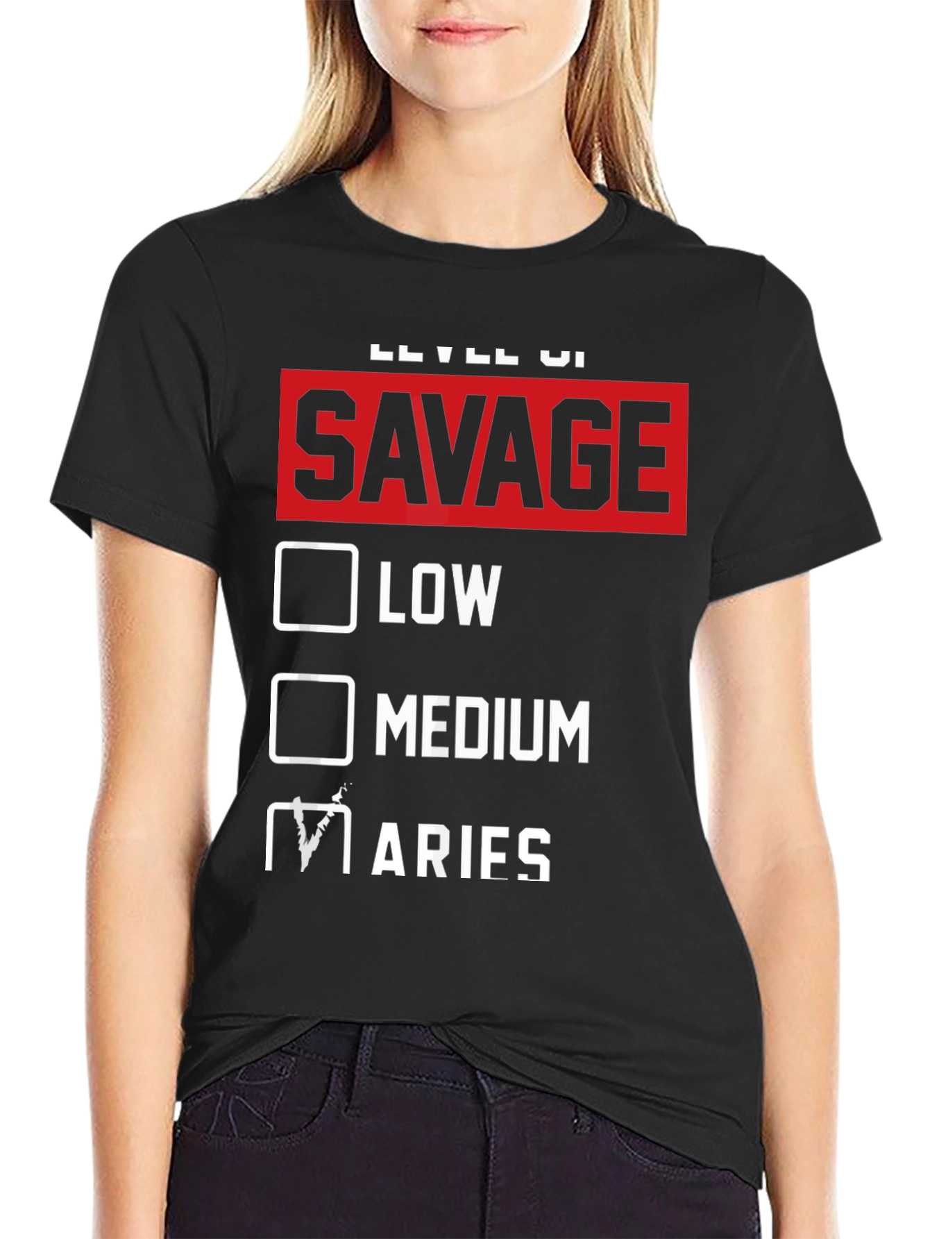 Savage Aries Zodiac T-Shirt