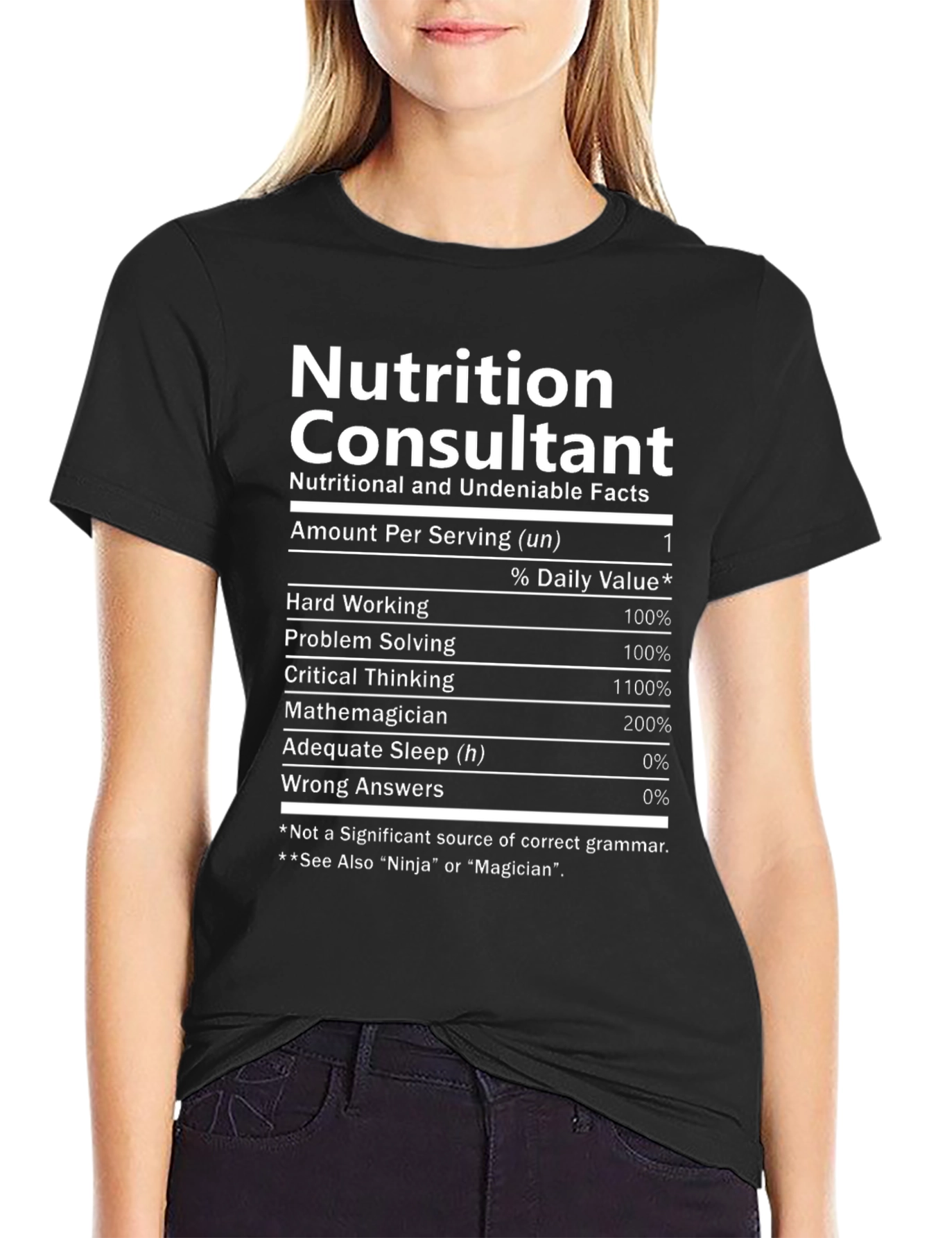 Nutrition Consultant Funny T-Shirt