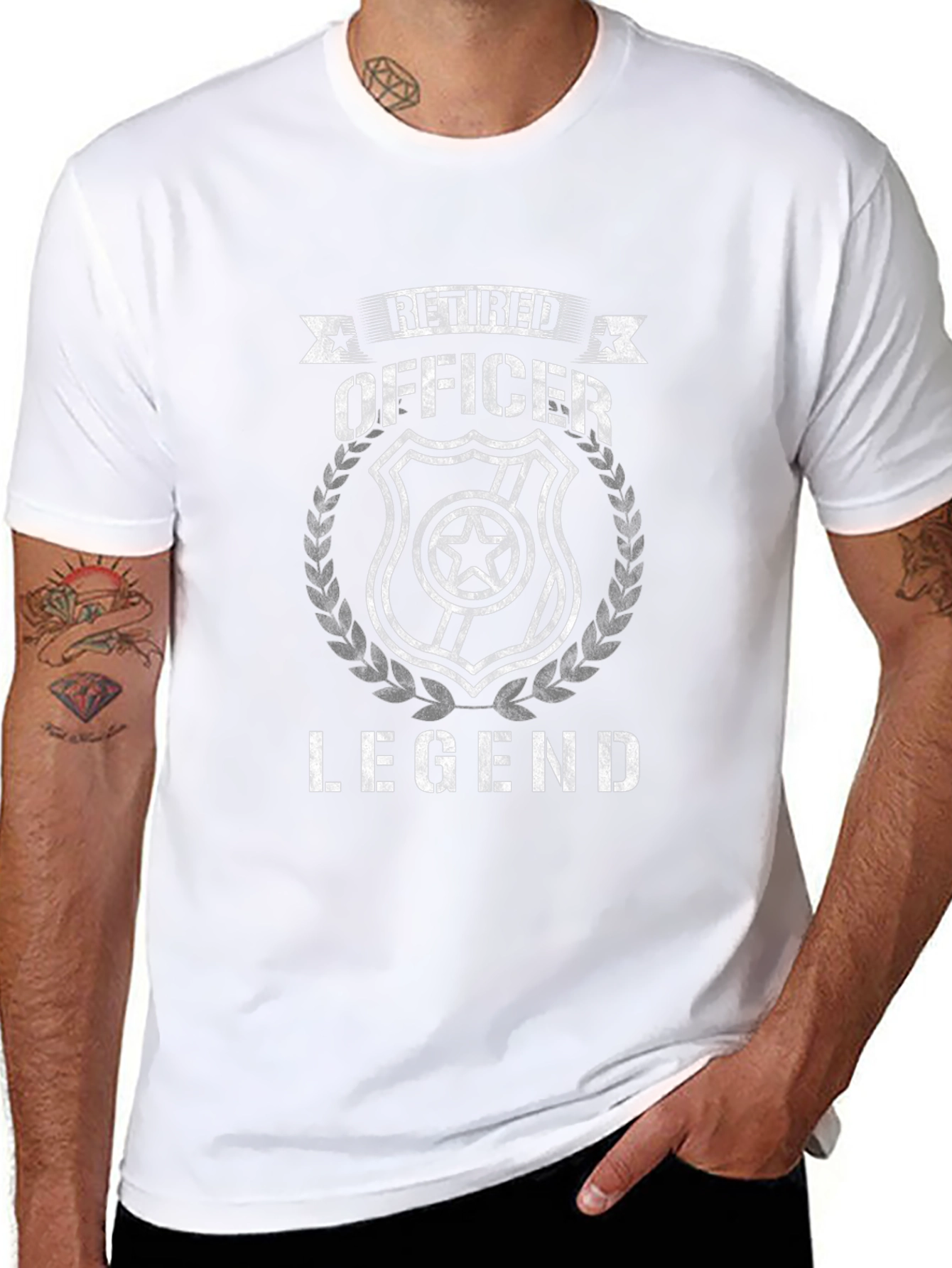Retired Officer Legend Graphic Tee