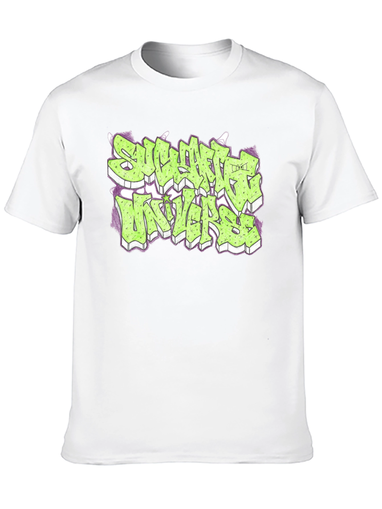 Streetwear Graphic Print Black T-Shirt
