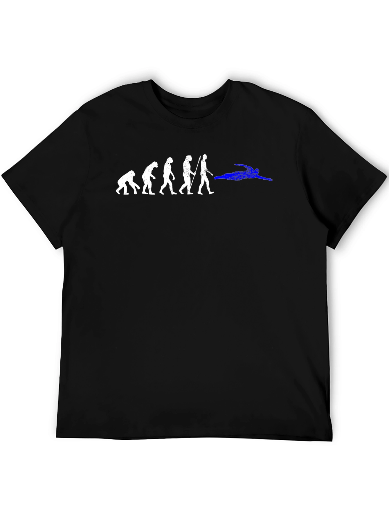 Evolution of Swimmer T-Shirt