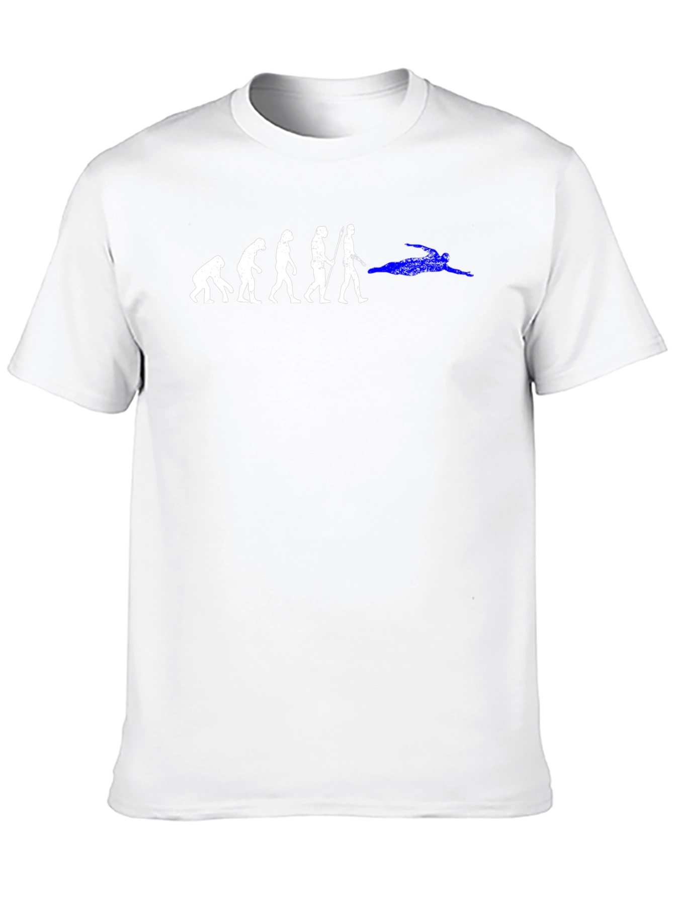 Evolution of Swimmer T-Shirt