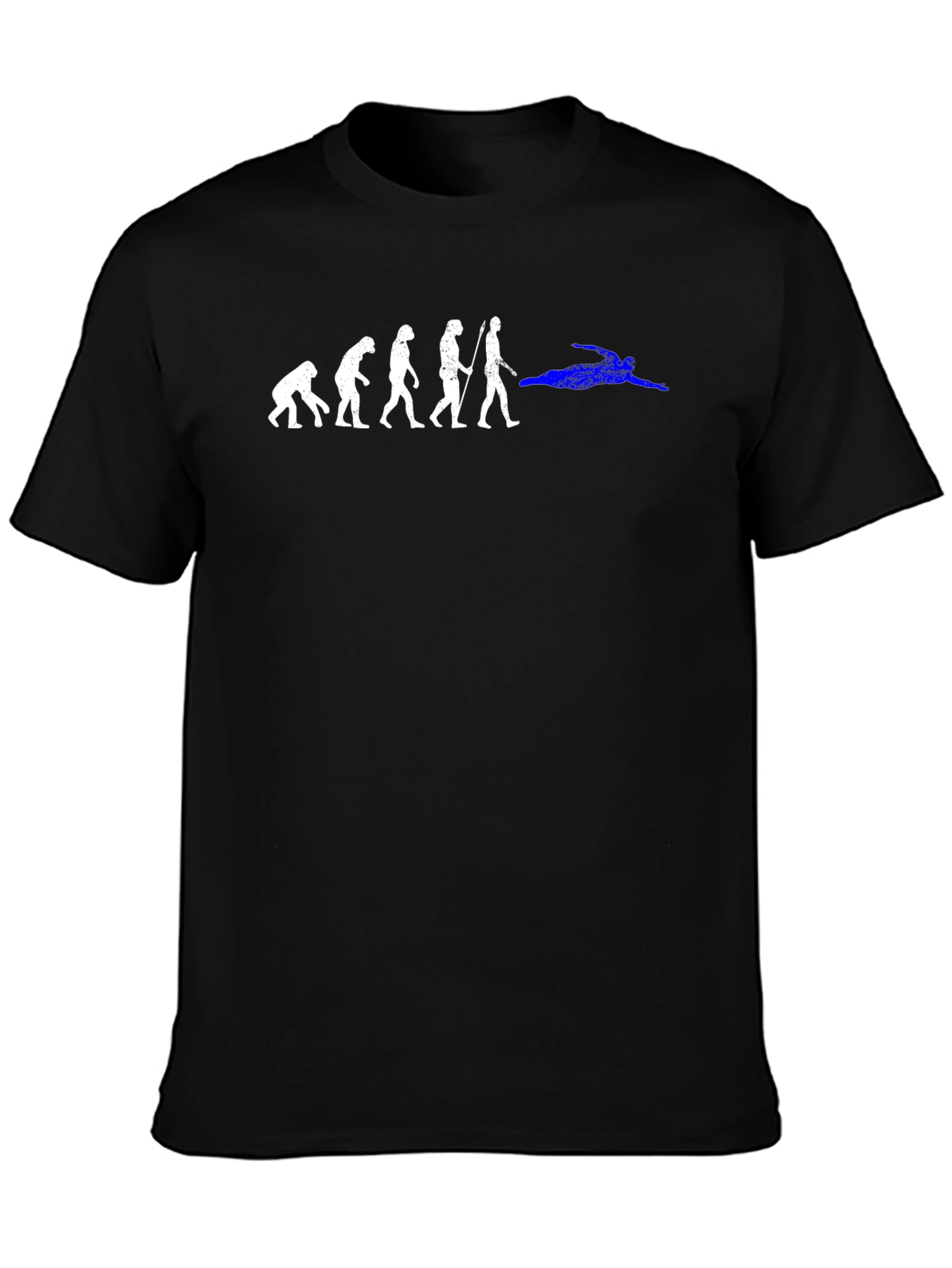 Evolution of Swimmer T-Shirt
