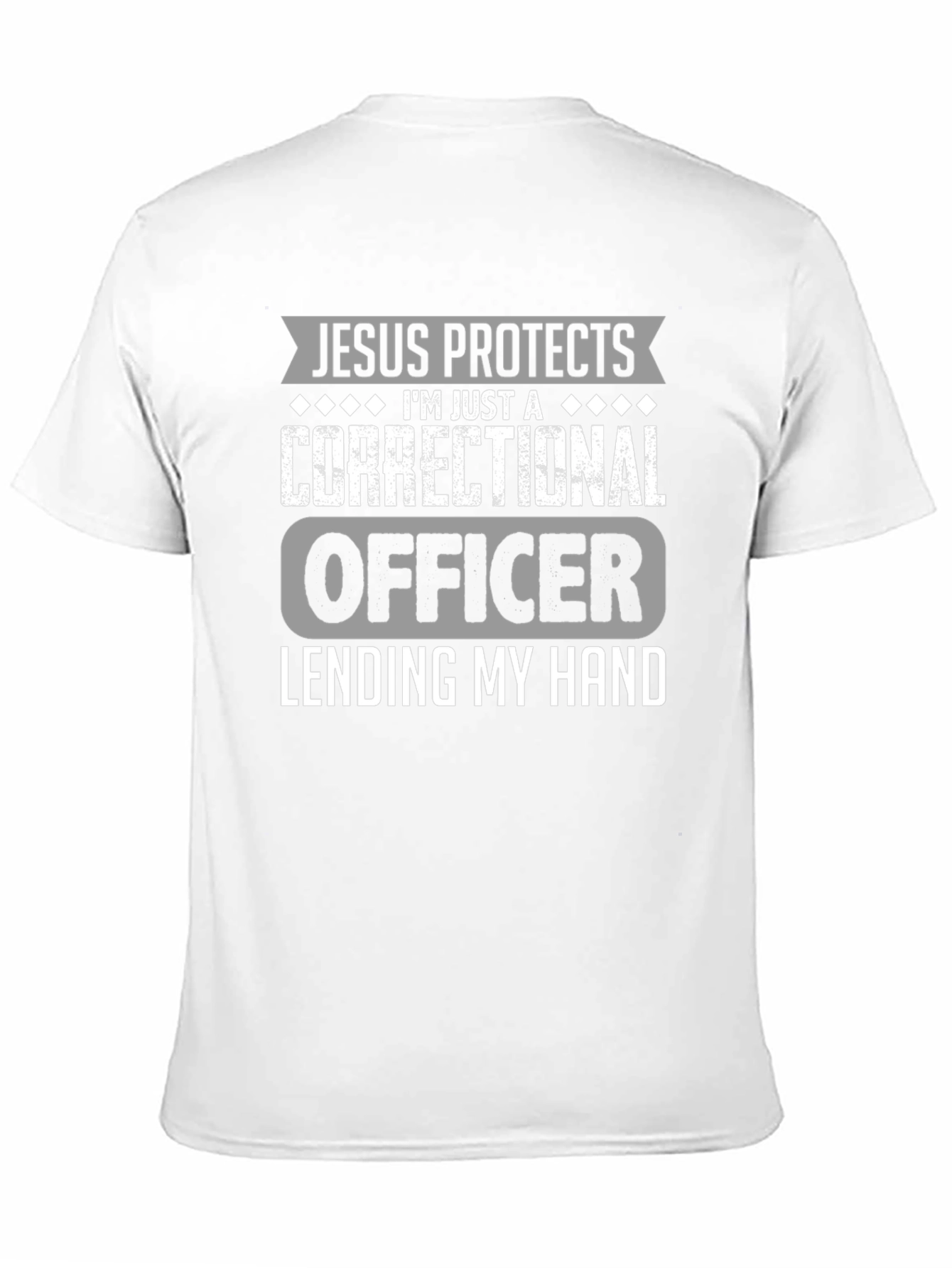 Jesus Protects Correctional Officer T-Shirt