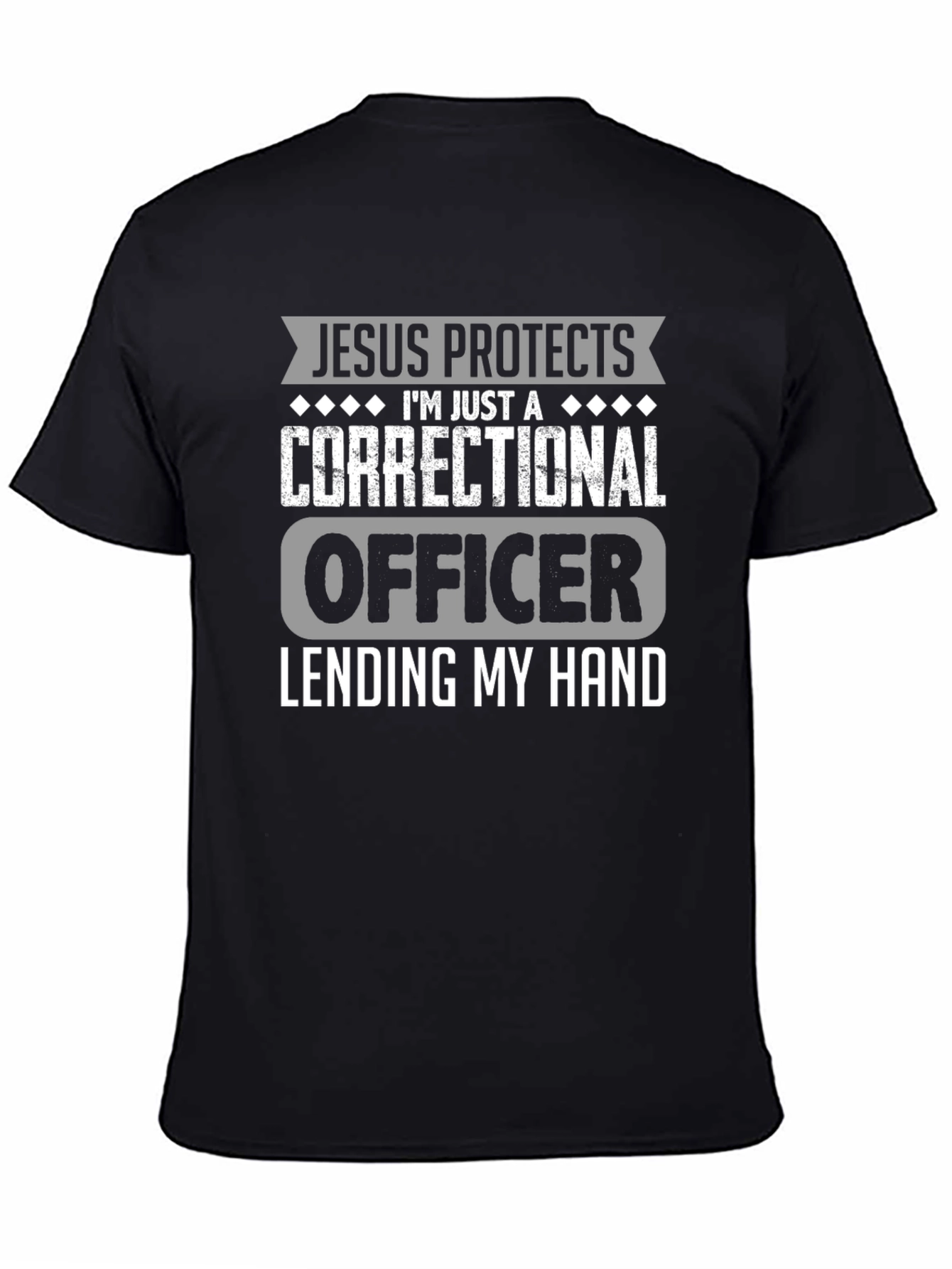 Jesus Protects Correctional Officer T-Shirt