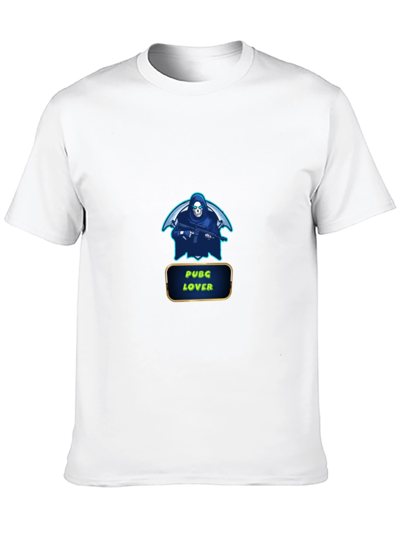 PUBG Lover Graphic Black T-Shirt