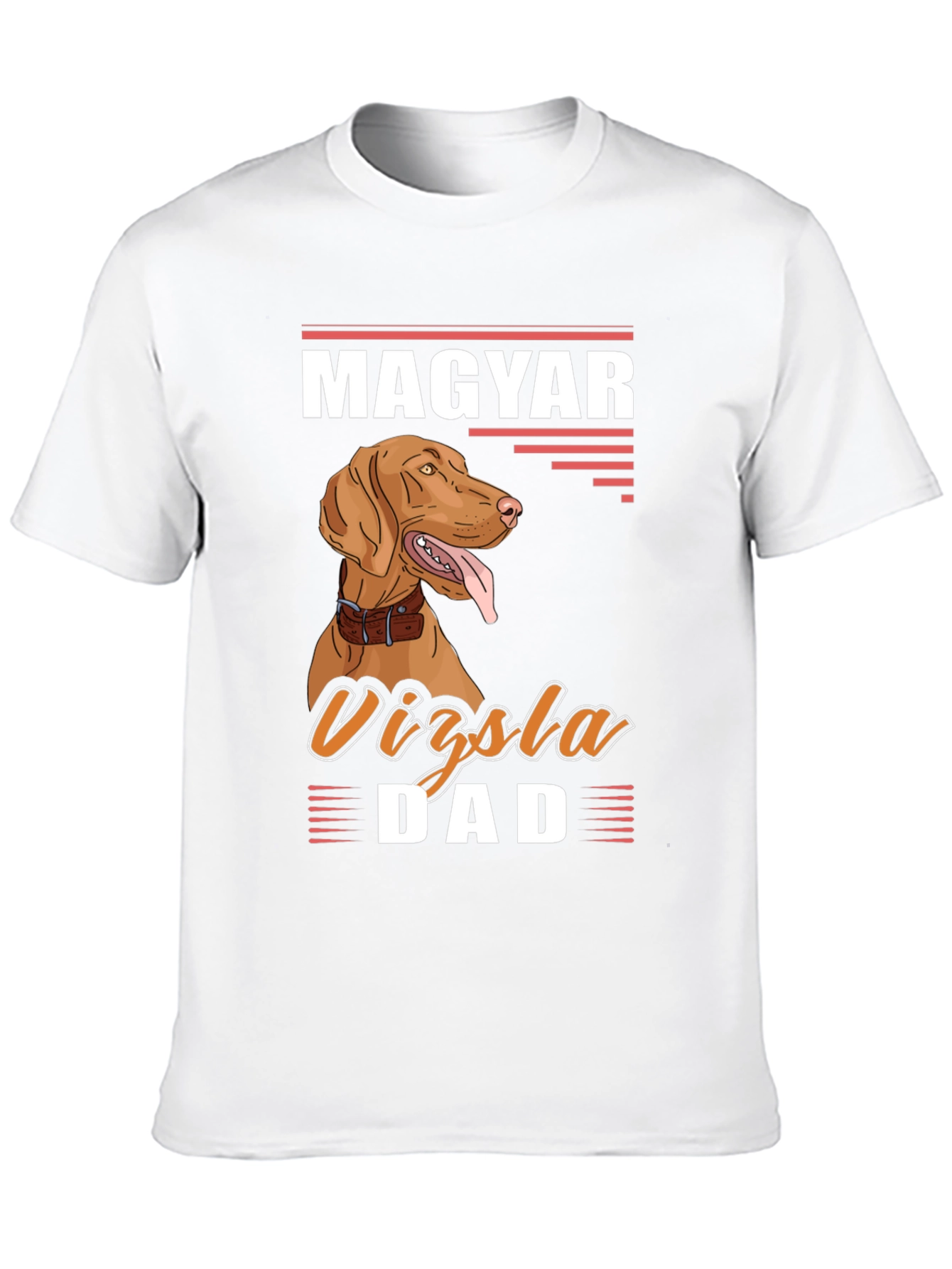 Magyar Vizsla Dad Graphic Tee - Dog Lover T-Shirt