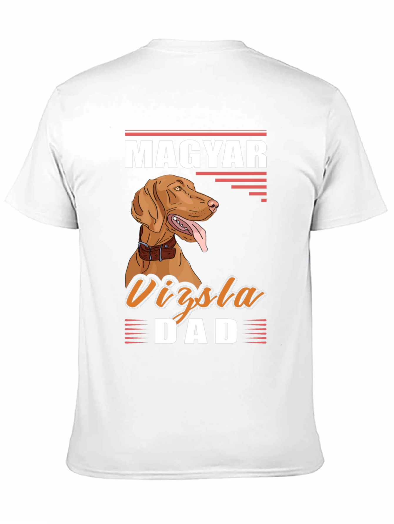 Magyar Vizsla Dad Graphic Tee - Dog Lover T-Shirt