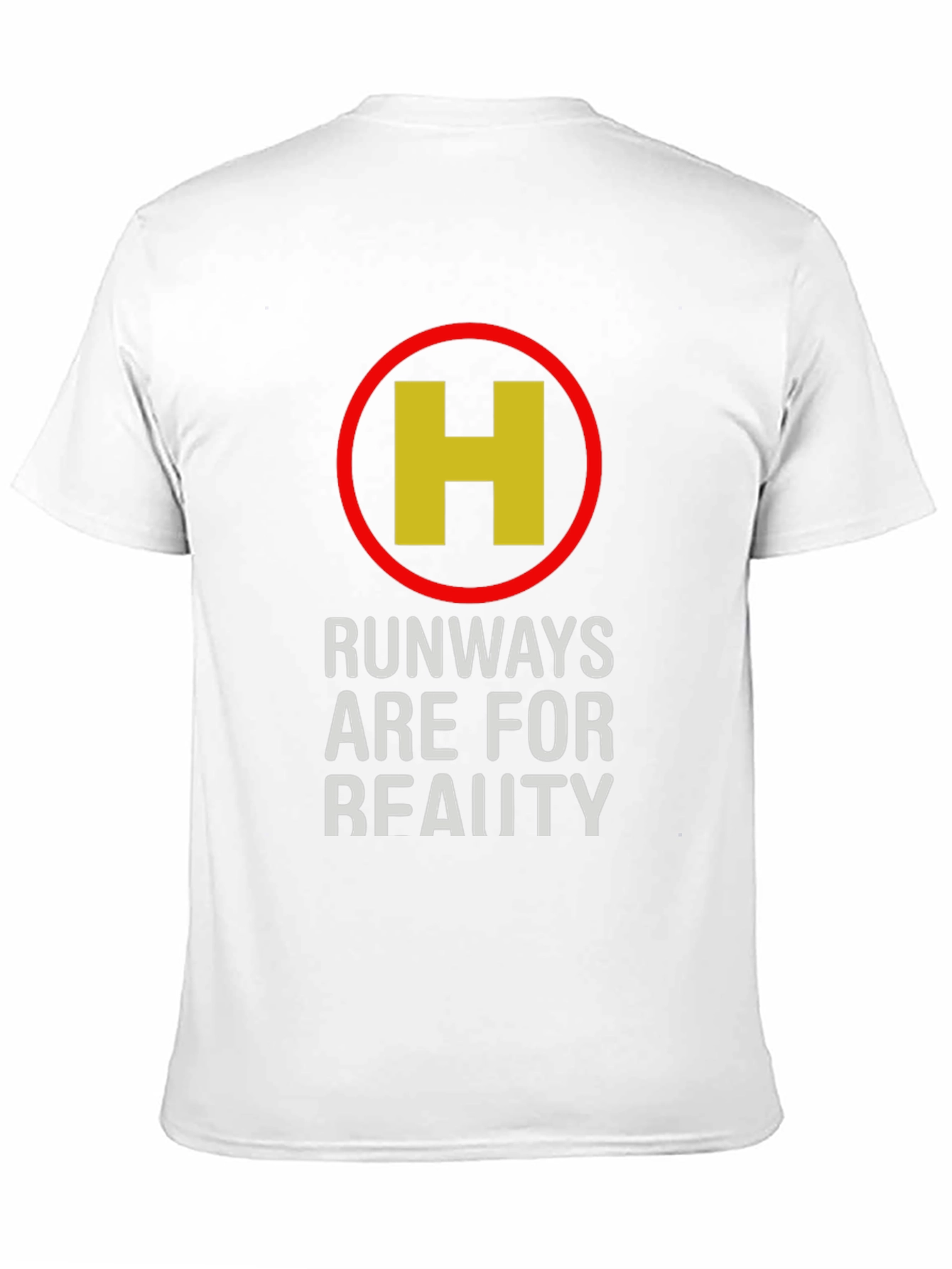Runways Are For Reality Black Graphic Tee