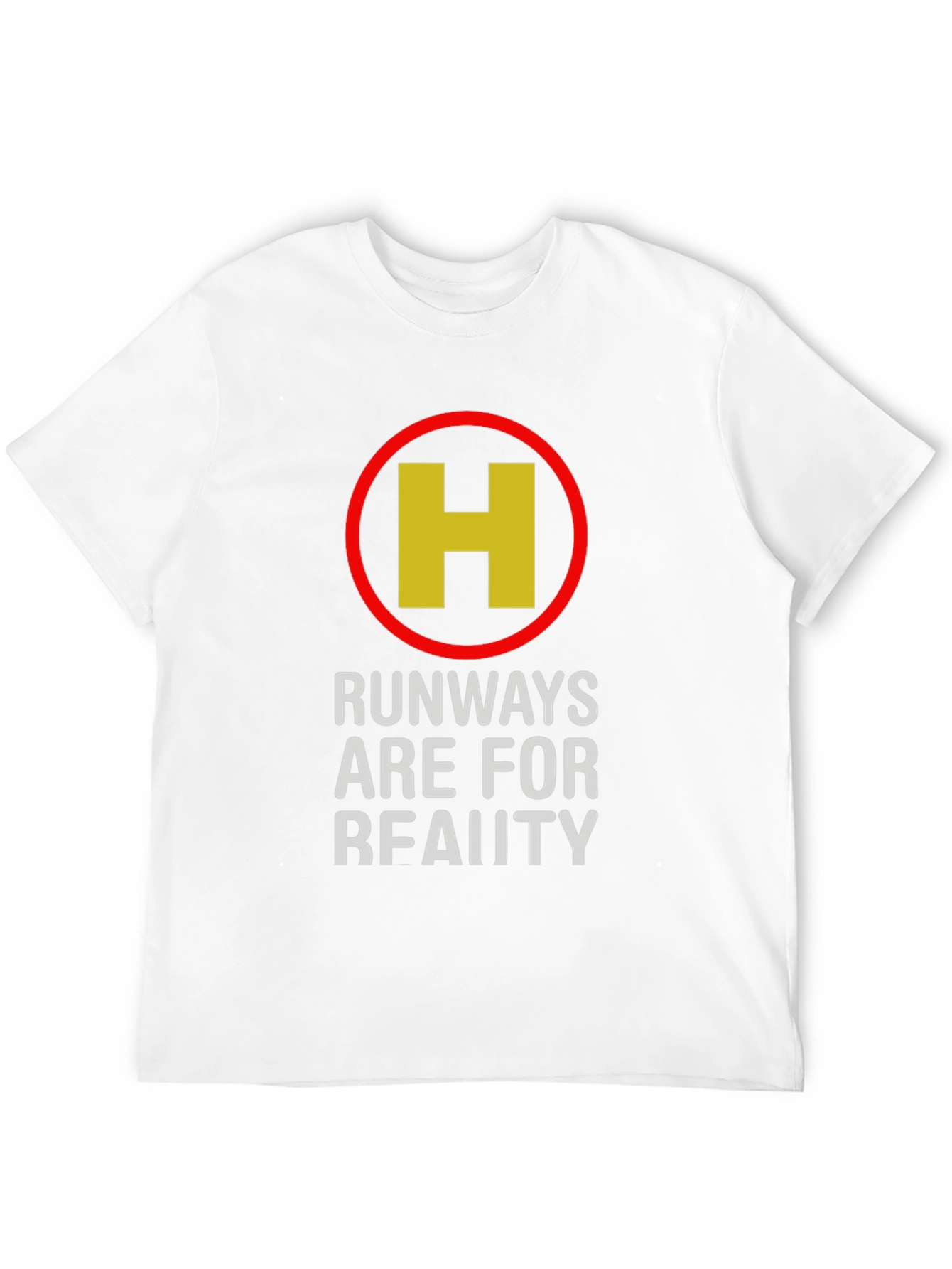 Runways Are For Reality Black Graphic Tee