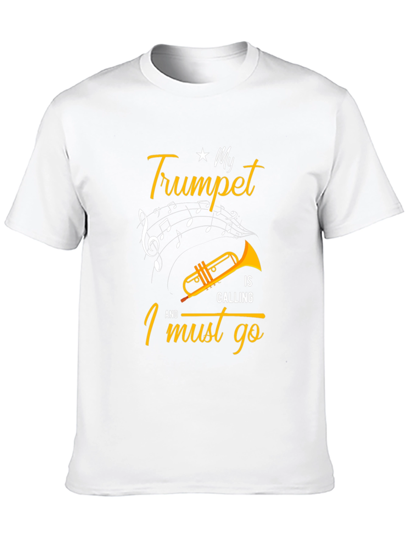 Trumpet Player T-Shirt: My Trumpet is Calling!